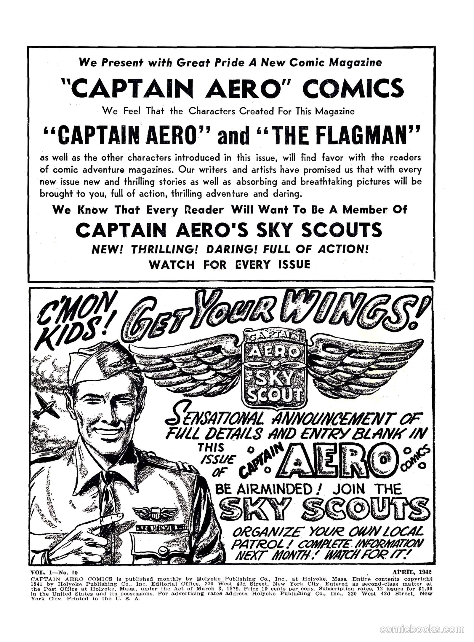 Captain Triumph Comics #4 (1942) — page 2 of 68