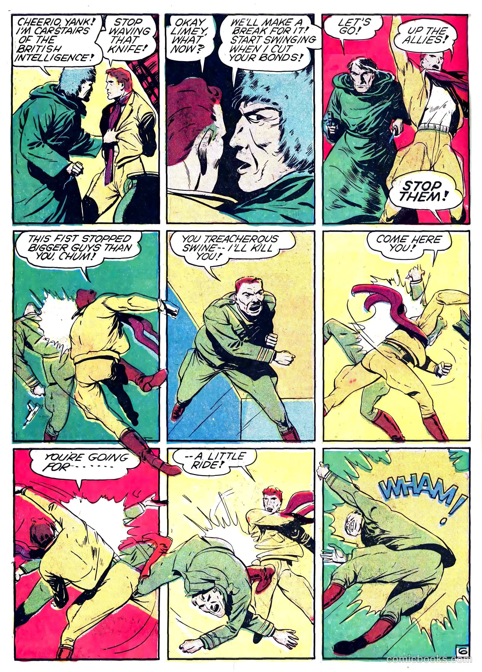 Captain Triumph Comics #4 (1942) — page 8 of 68