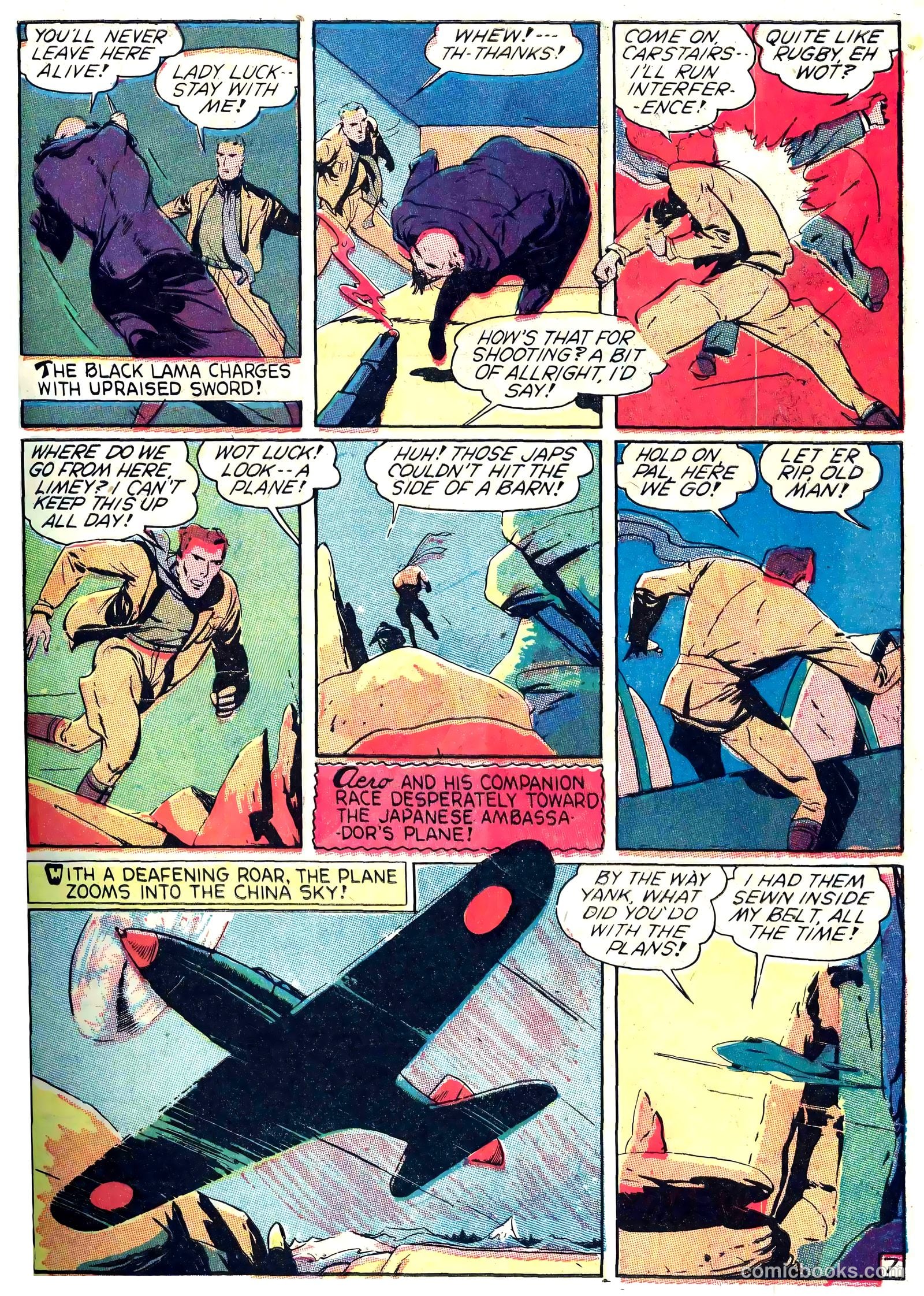 Captain Triumph Comics #4 (1942) — page 9 of 68