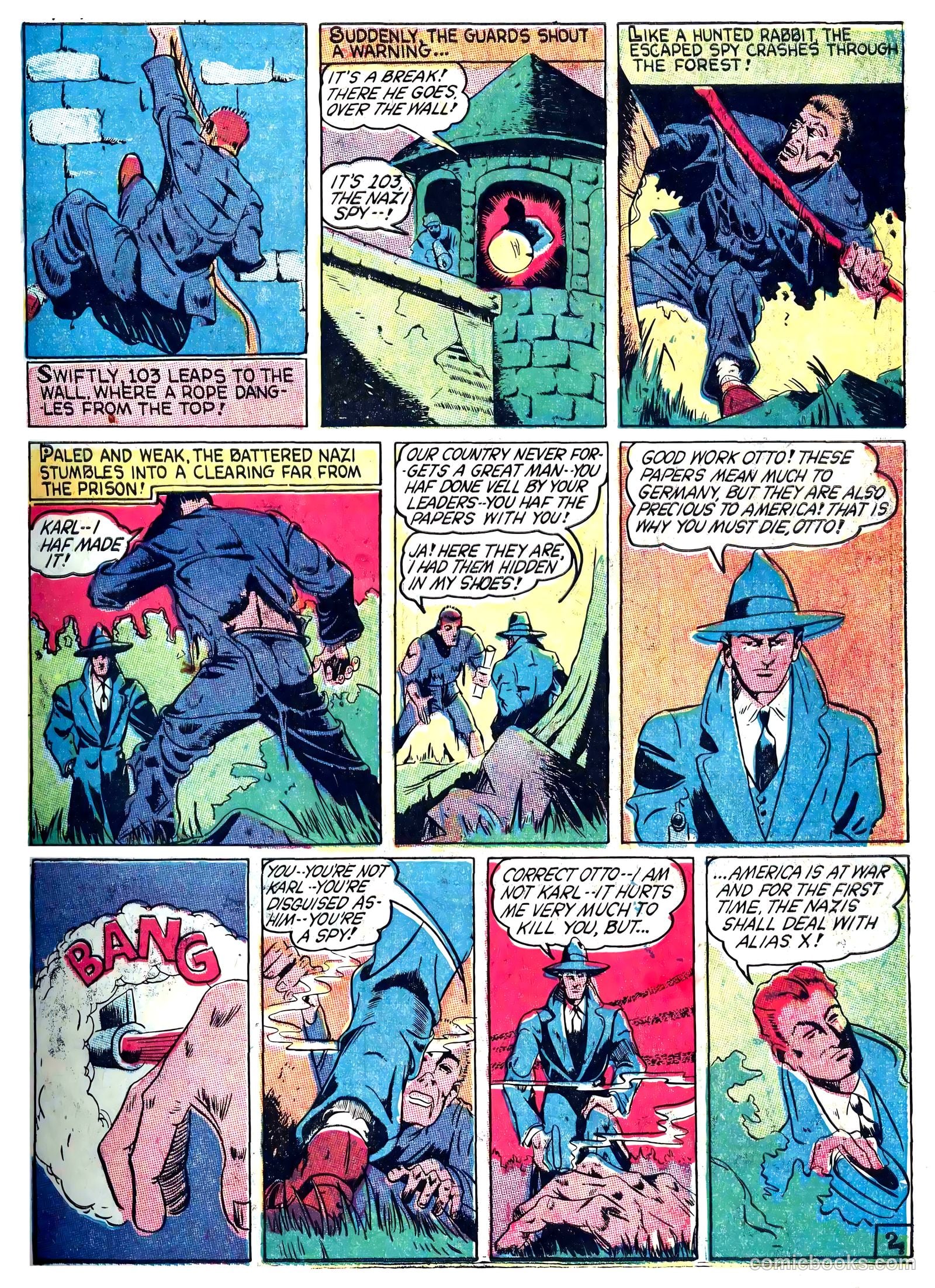 Captain Triumph Comics #4 (1942) — page 13 of 68