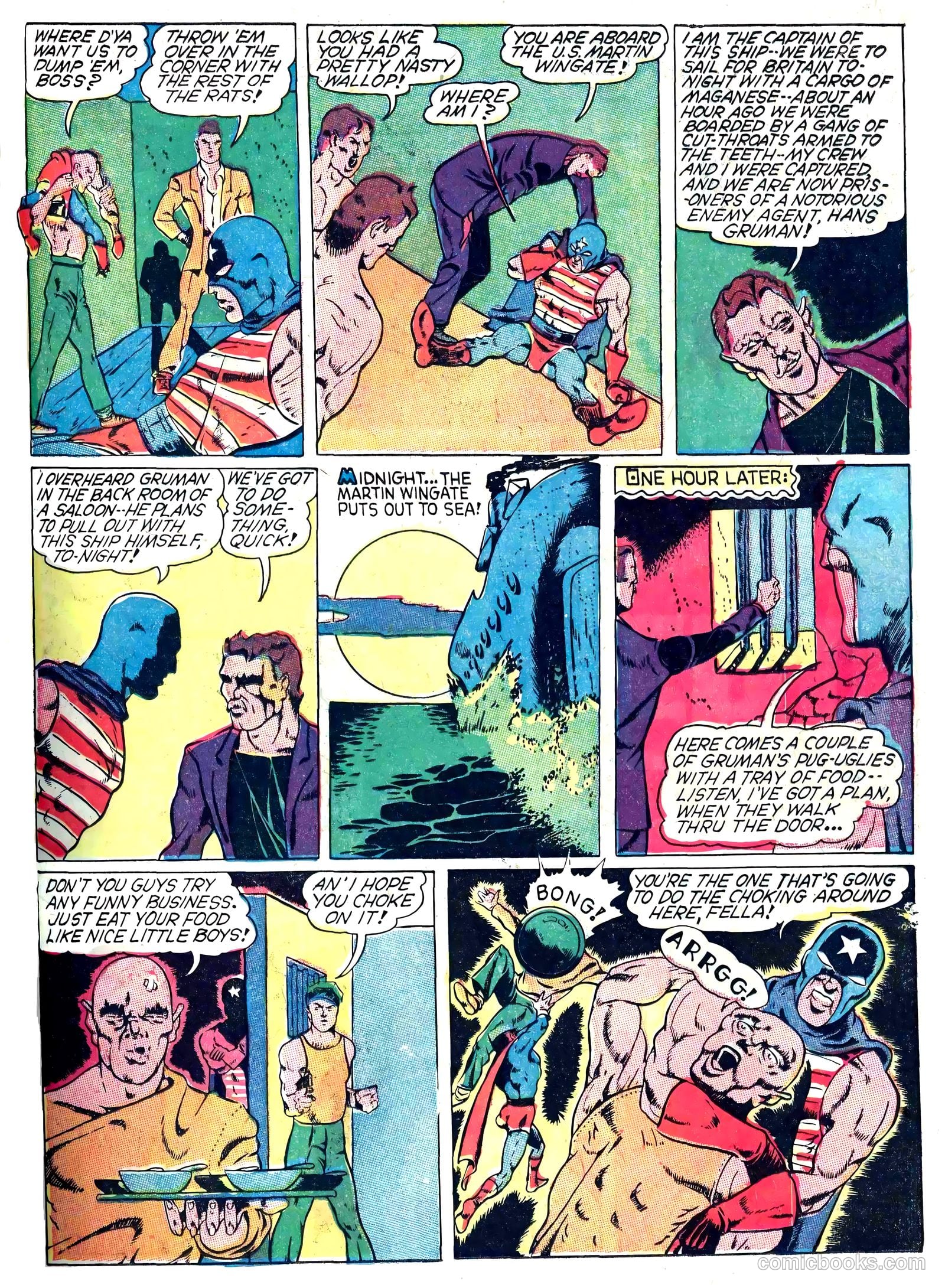 Captain Triumph Comics #4 (1942) — page 23 of 68