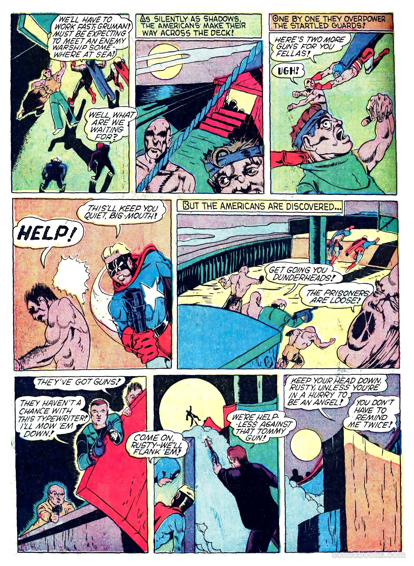 Captain Triumph Comics #4 (1942) — page 24 of 68