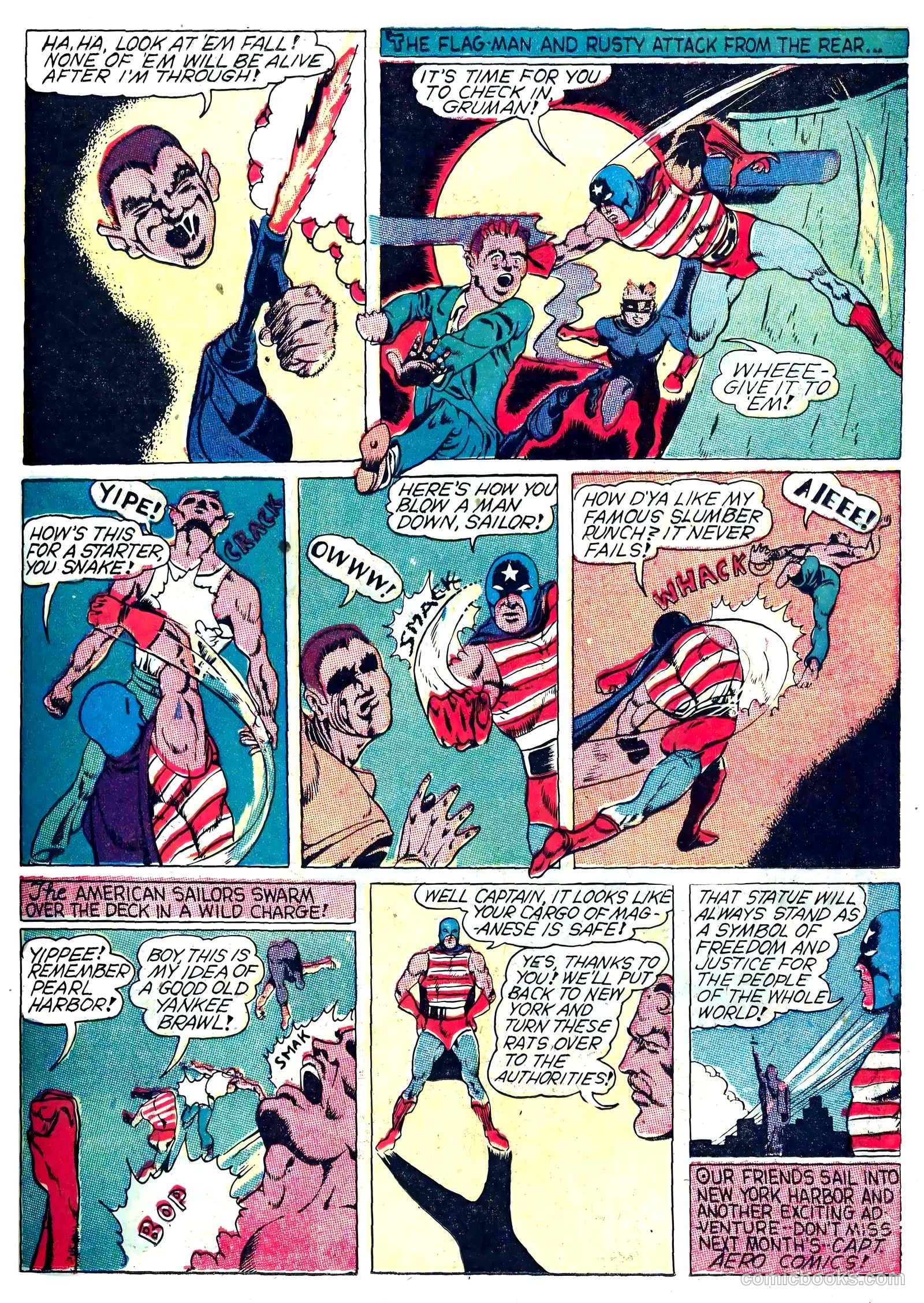 Captain Triumph Comics #4 (1942) — page 25 of 68