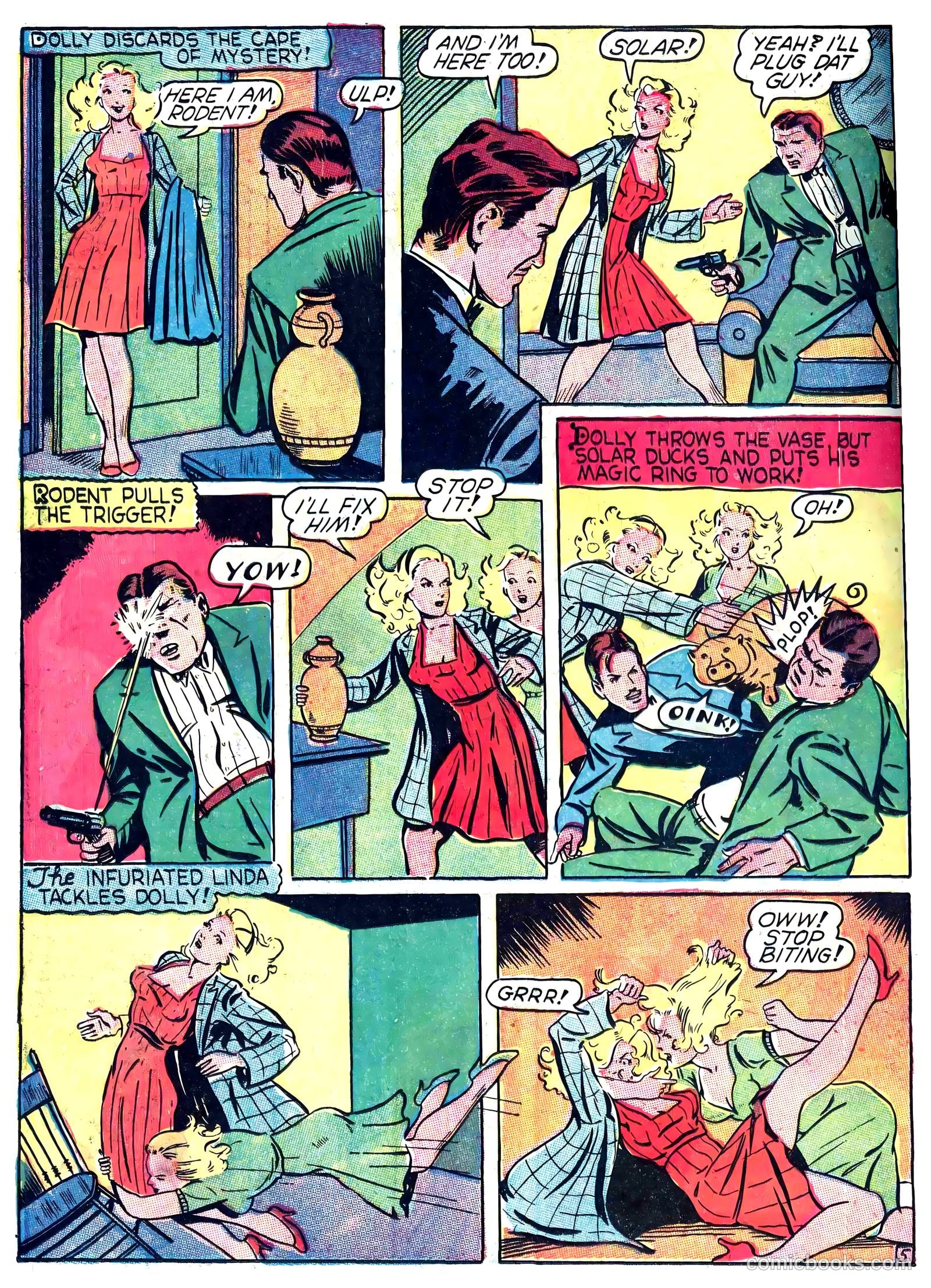 Captain Triumph Comics #4 (1942) — page 46 of 68