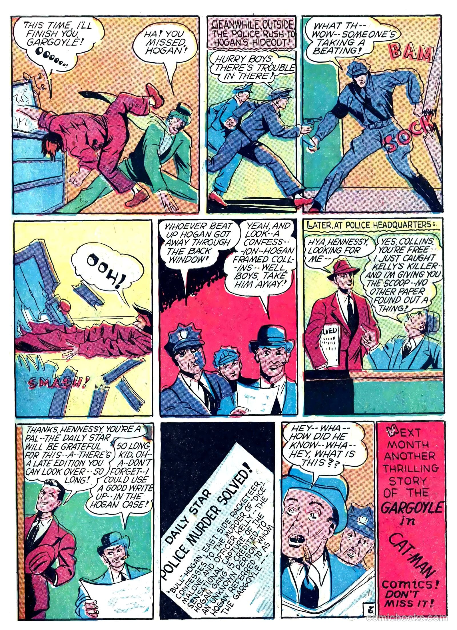 Captain Triumph Comics #4 (1942) — page 53 of 68
