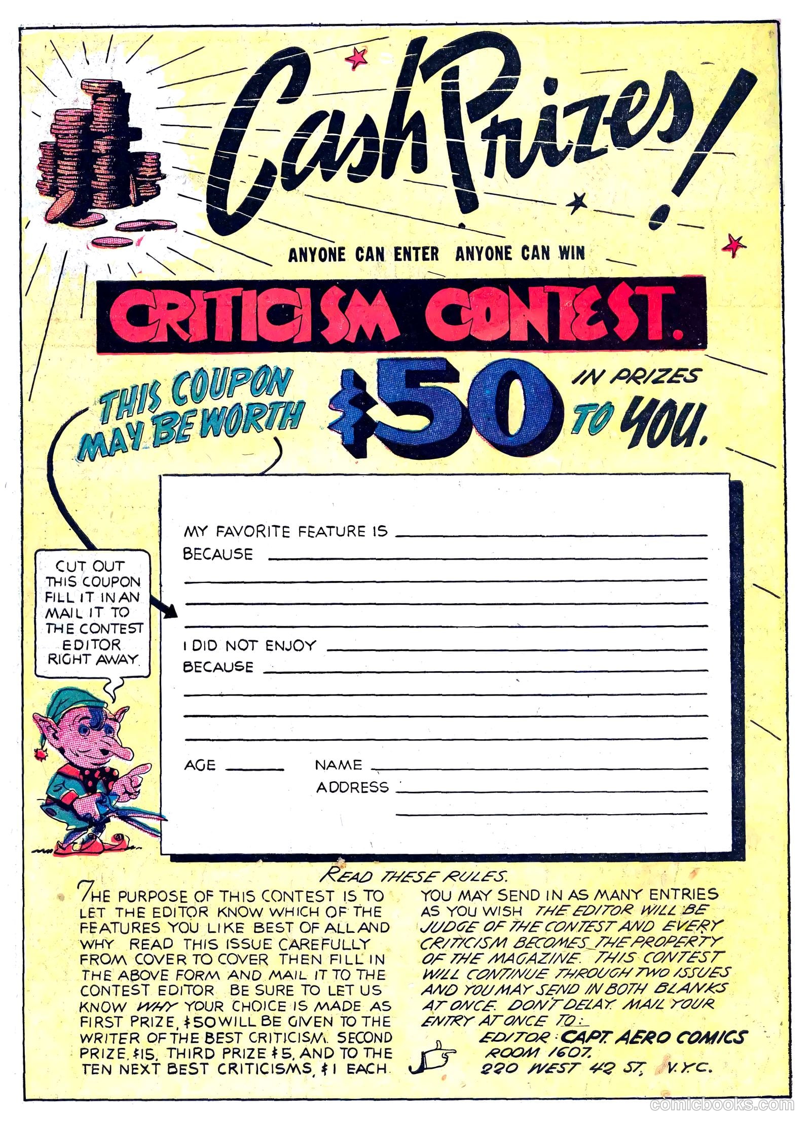 Captain Triumph Comics #4 (1942) — page 66 of 68