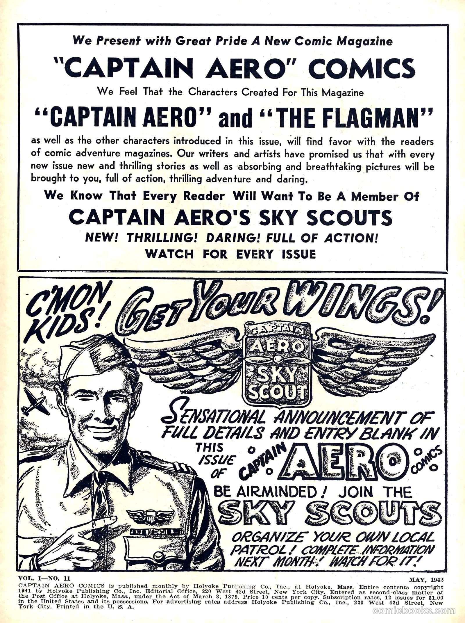 Captain Triumph Comics #5 (1942) — page 2 of 68