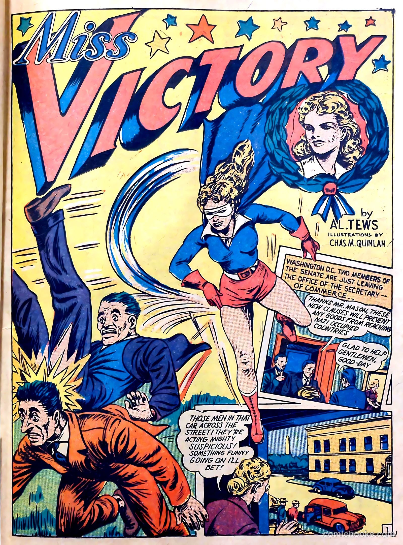 Captain Triumph Comics #6 (1942) — page 47 of 68