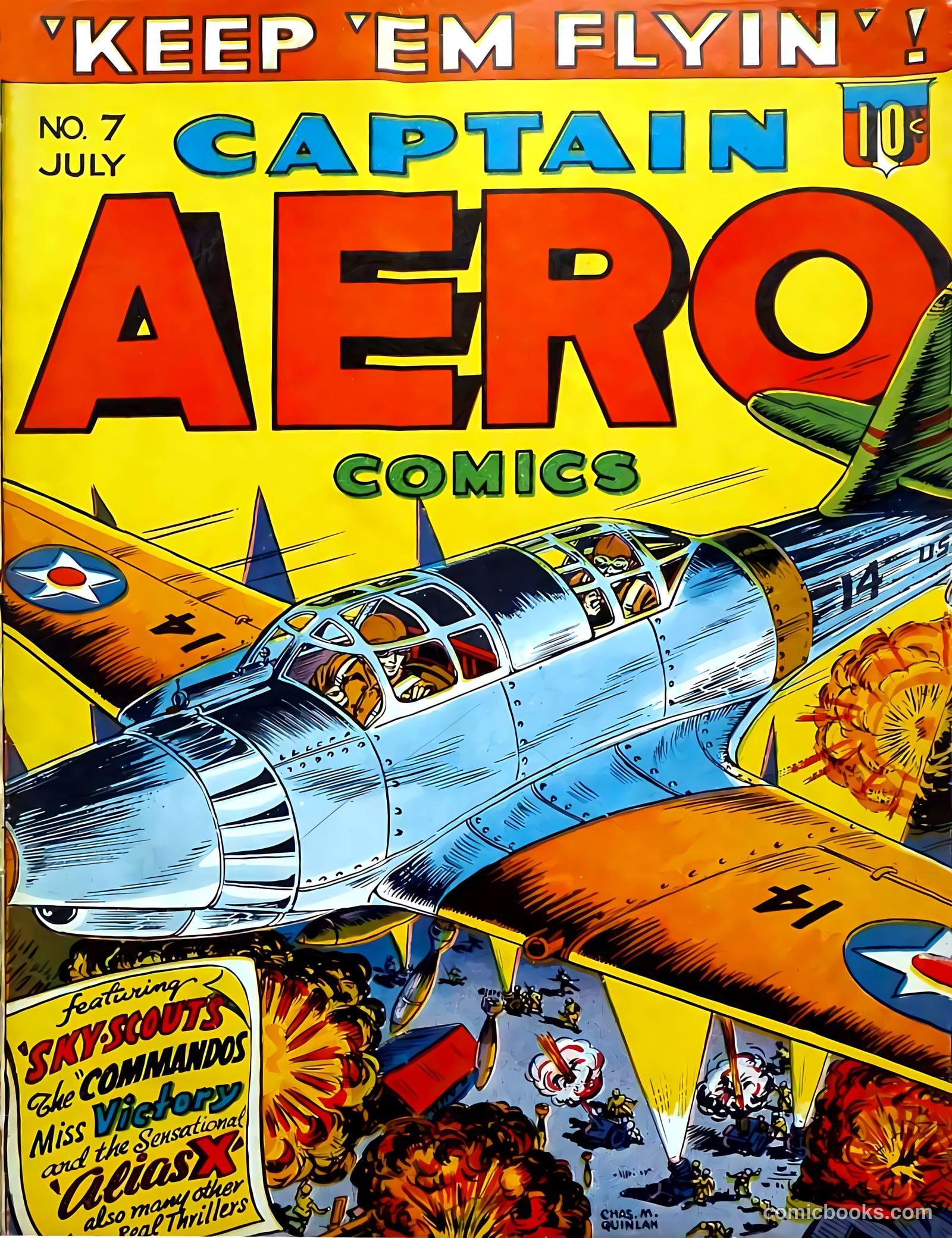 Captain Triumph Comics #7