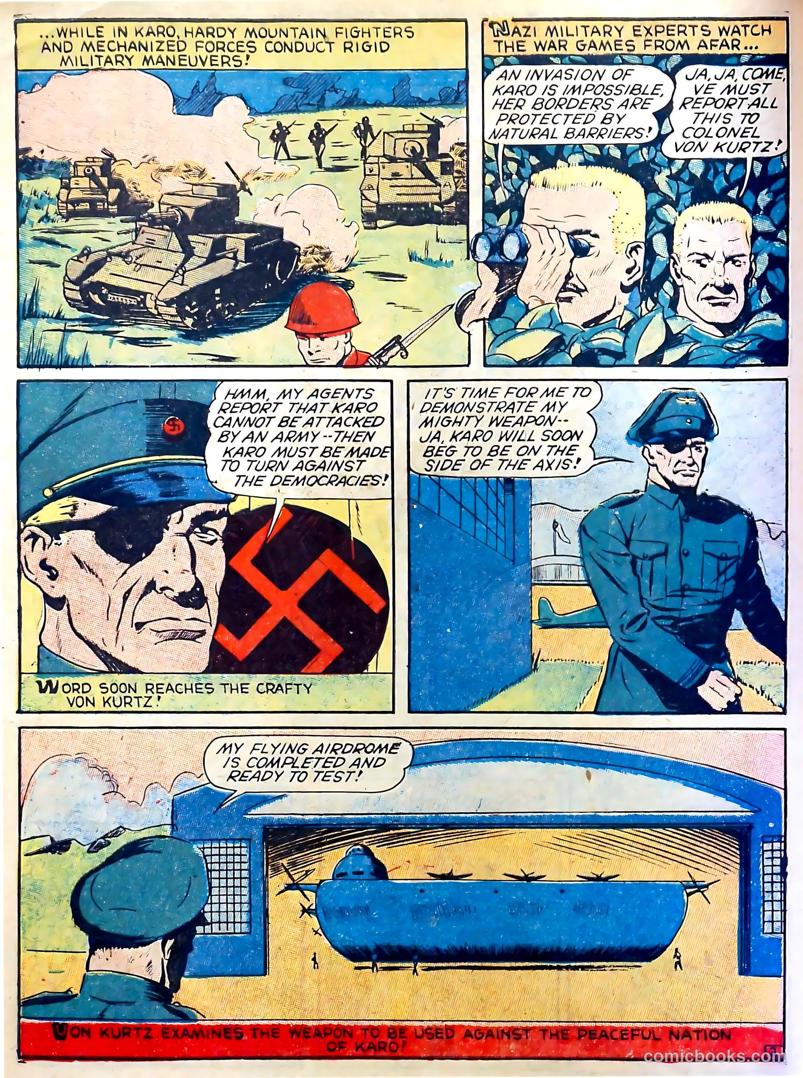 Captain Triumph Comics #7 (1948) — page 4 of 68