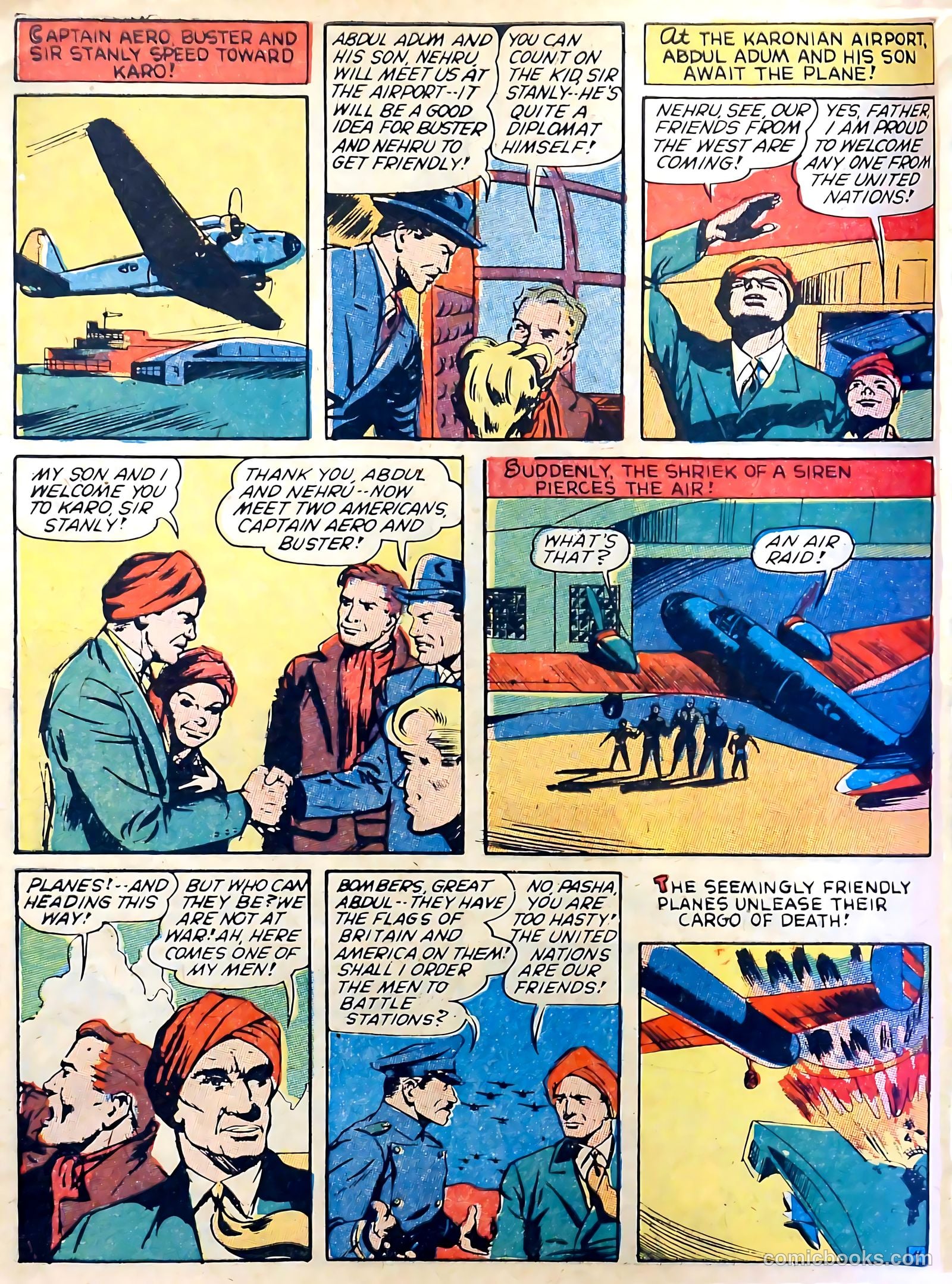 Captain Triumph Comics #7 (1948) — page 6 of 68