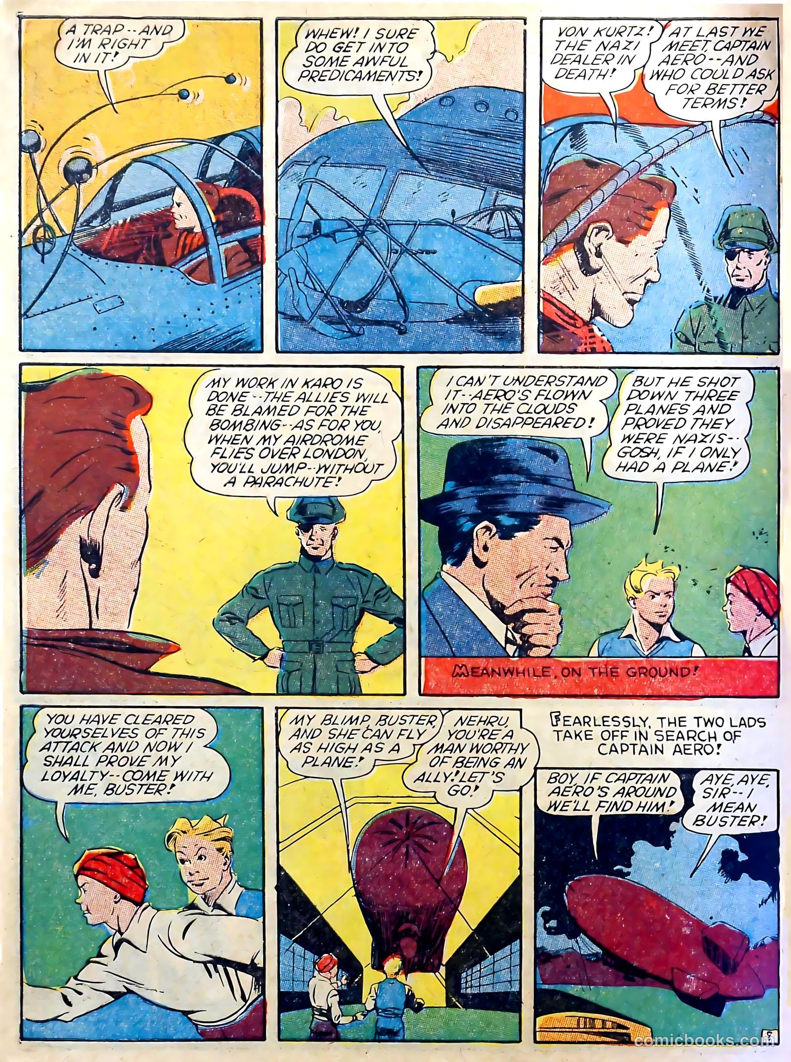 Captain Triumph Comics #7 (1948) — page 10 of 68