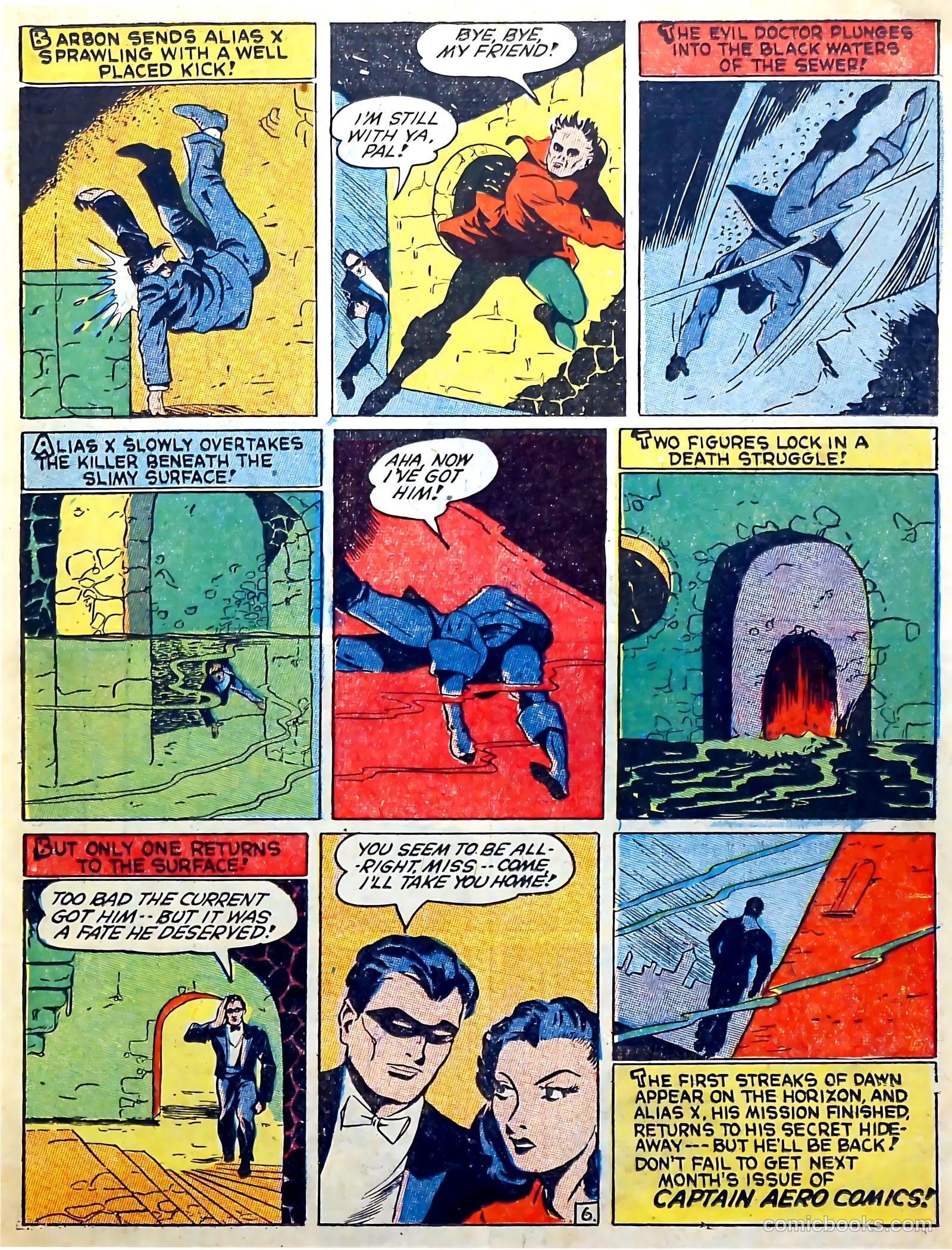 Captain Triumph Comics #7 (1948) — page 19 of 68