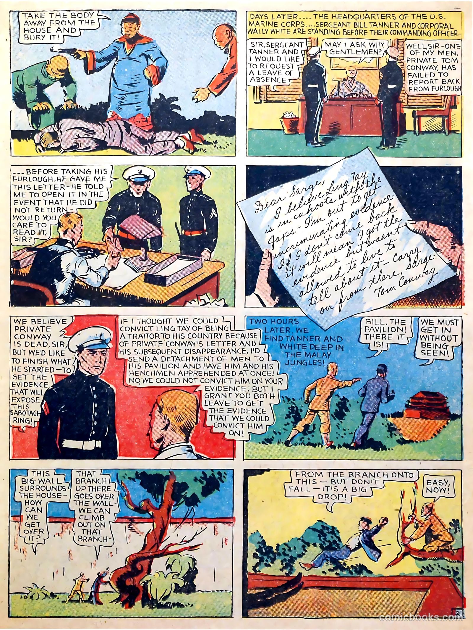 Captain Triumph Comics #7 (1948) — page 21 of 68