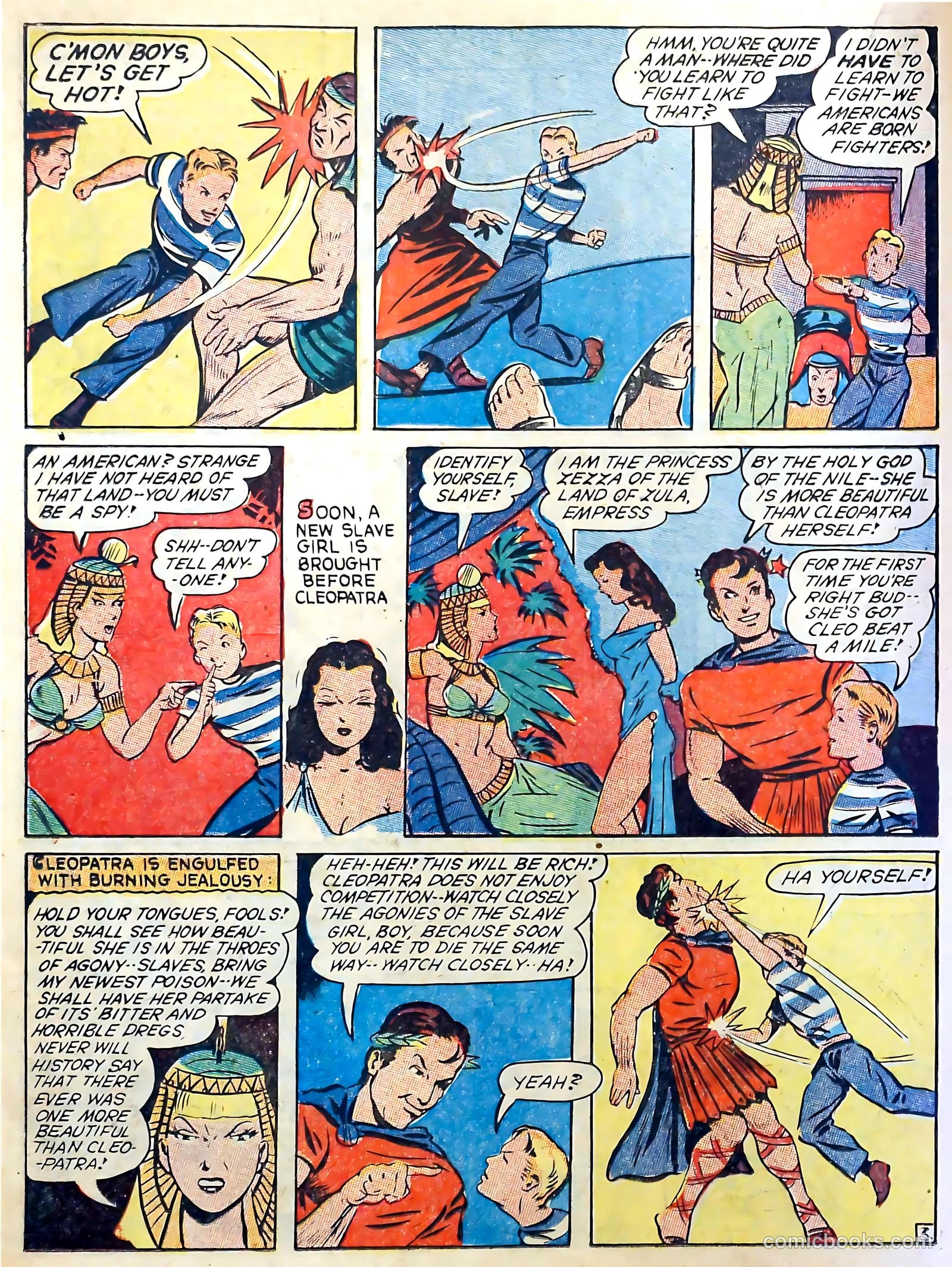Captain Triumph Comics #7 (1948) — page 28 of 68