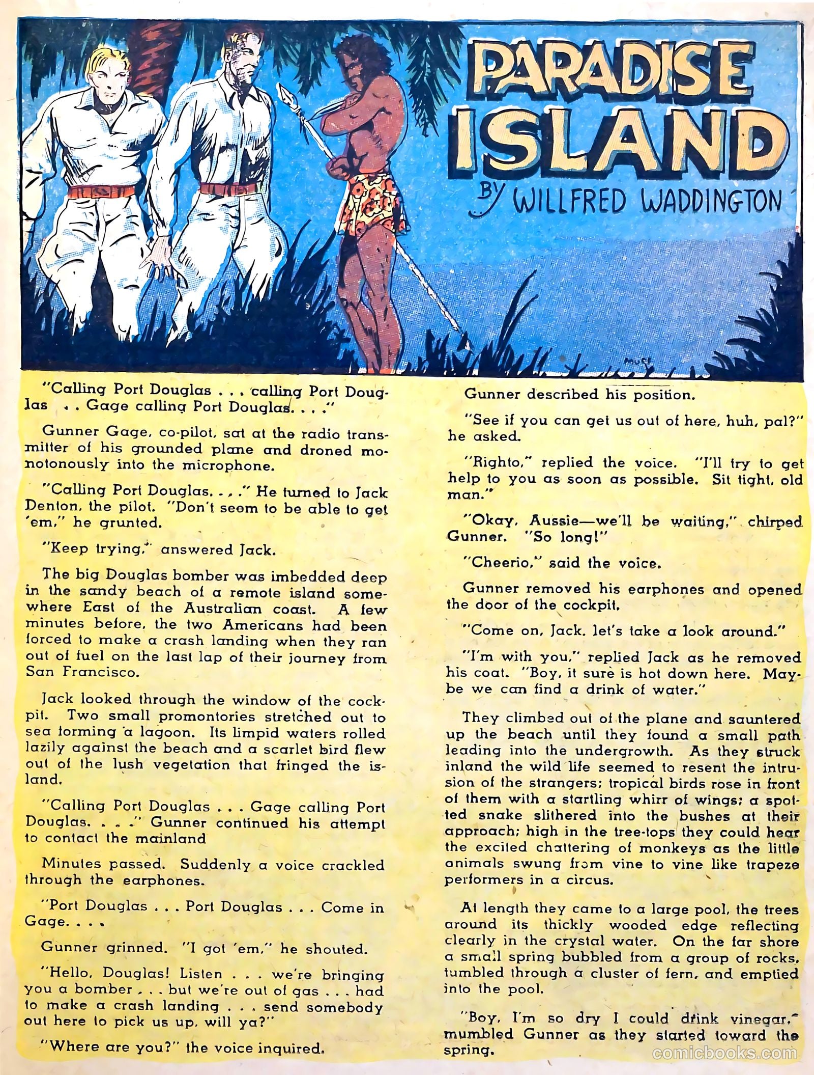 Captain Triumph Comics #7 (1948) — page 31 of 68