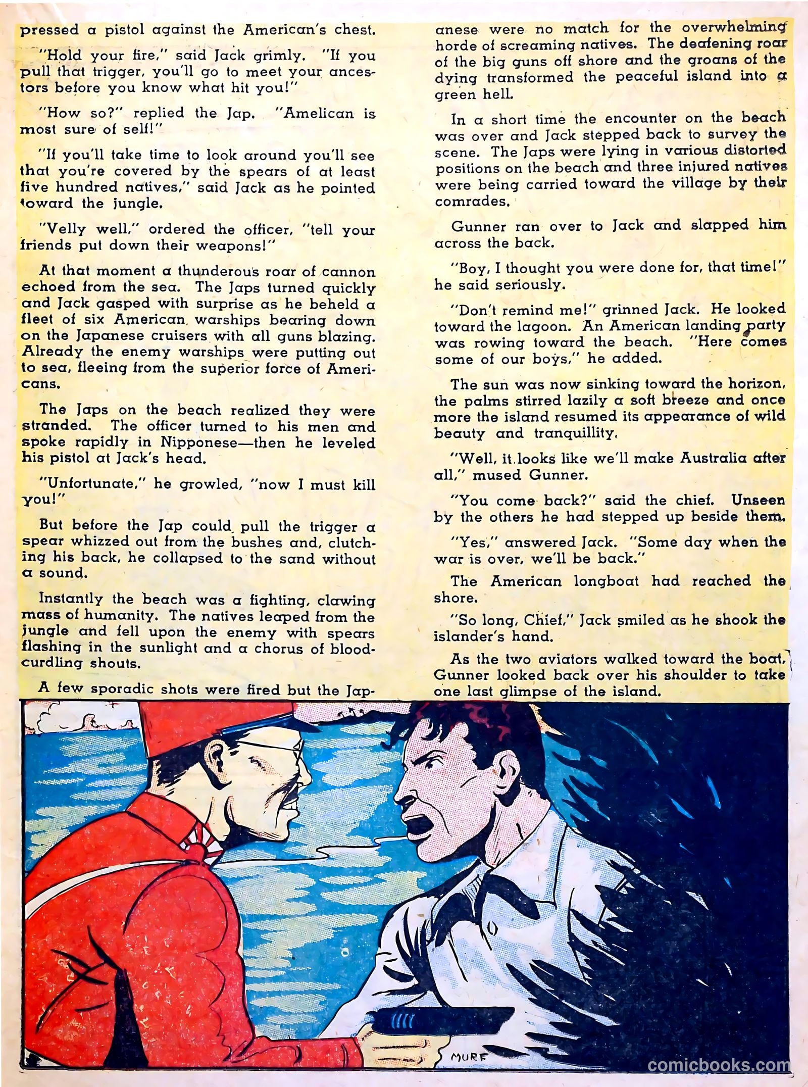 Captain Triumph Comics #7 (1948) — page 33 of 68