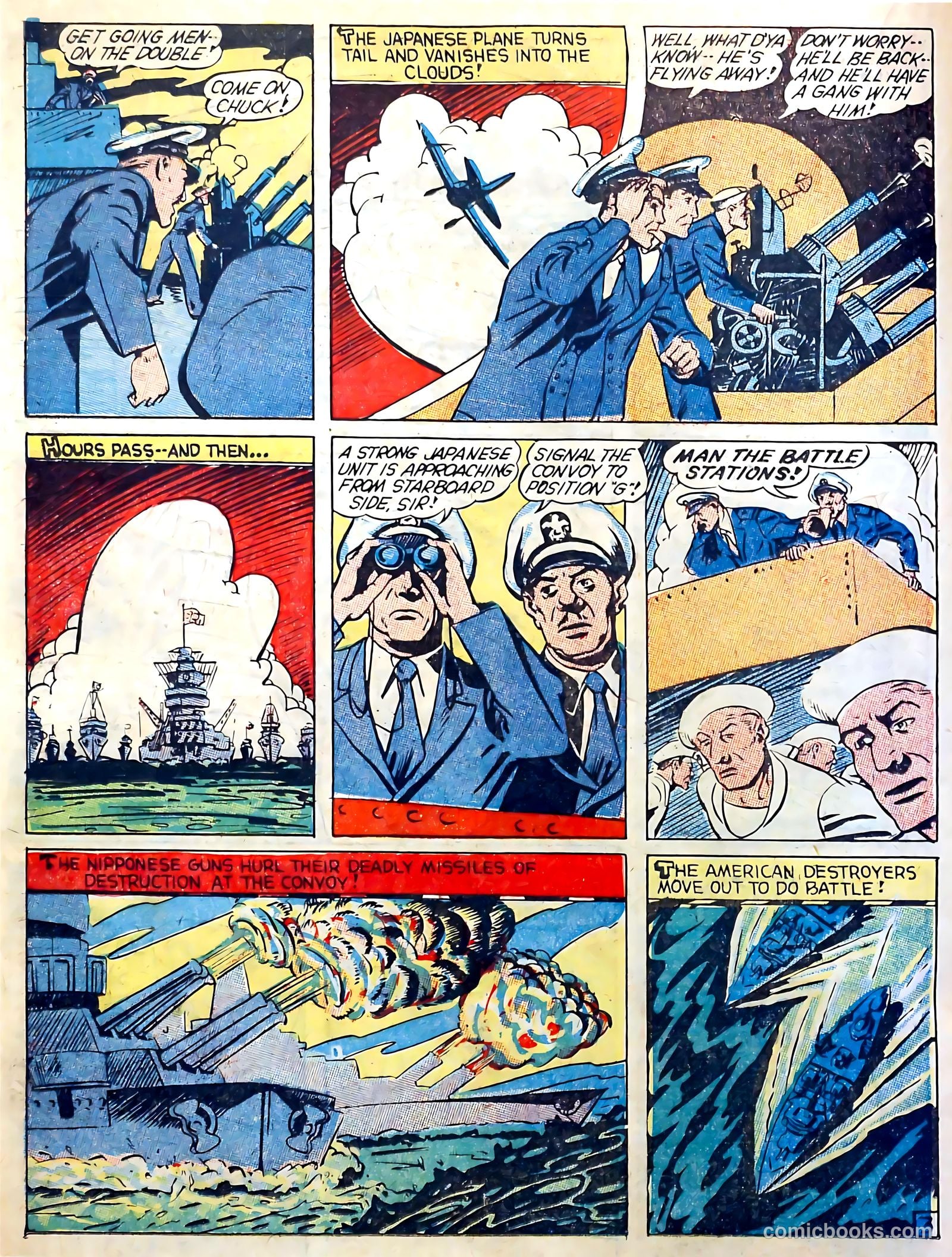 Captain Triumph Comics #7 (1948) — page 36 of 68