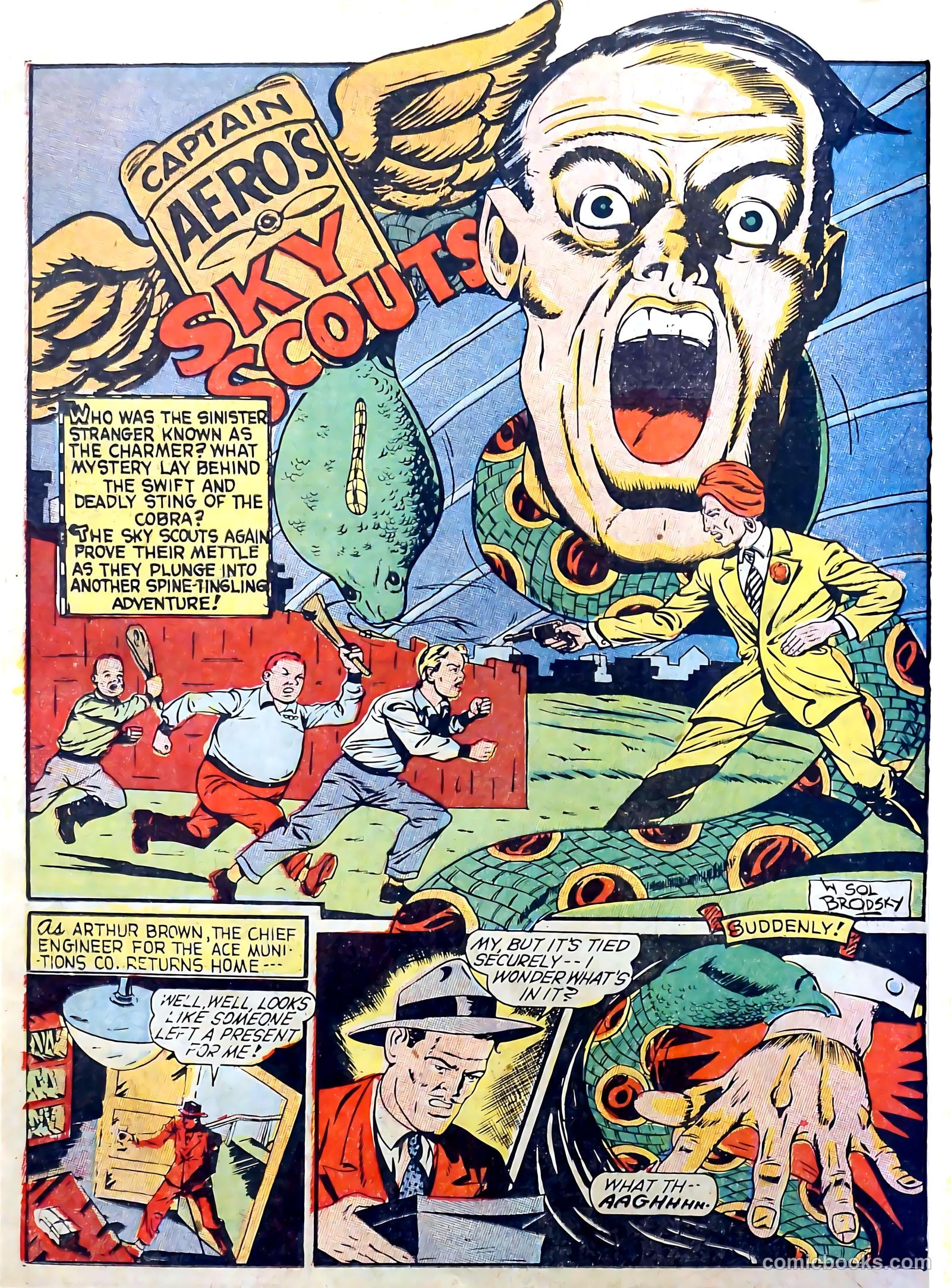 Captain Triumph Comics #7 (1948) — page 40 of 68