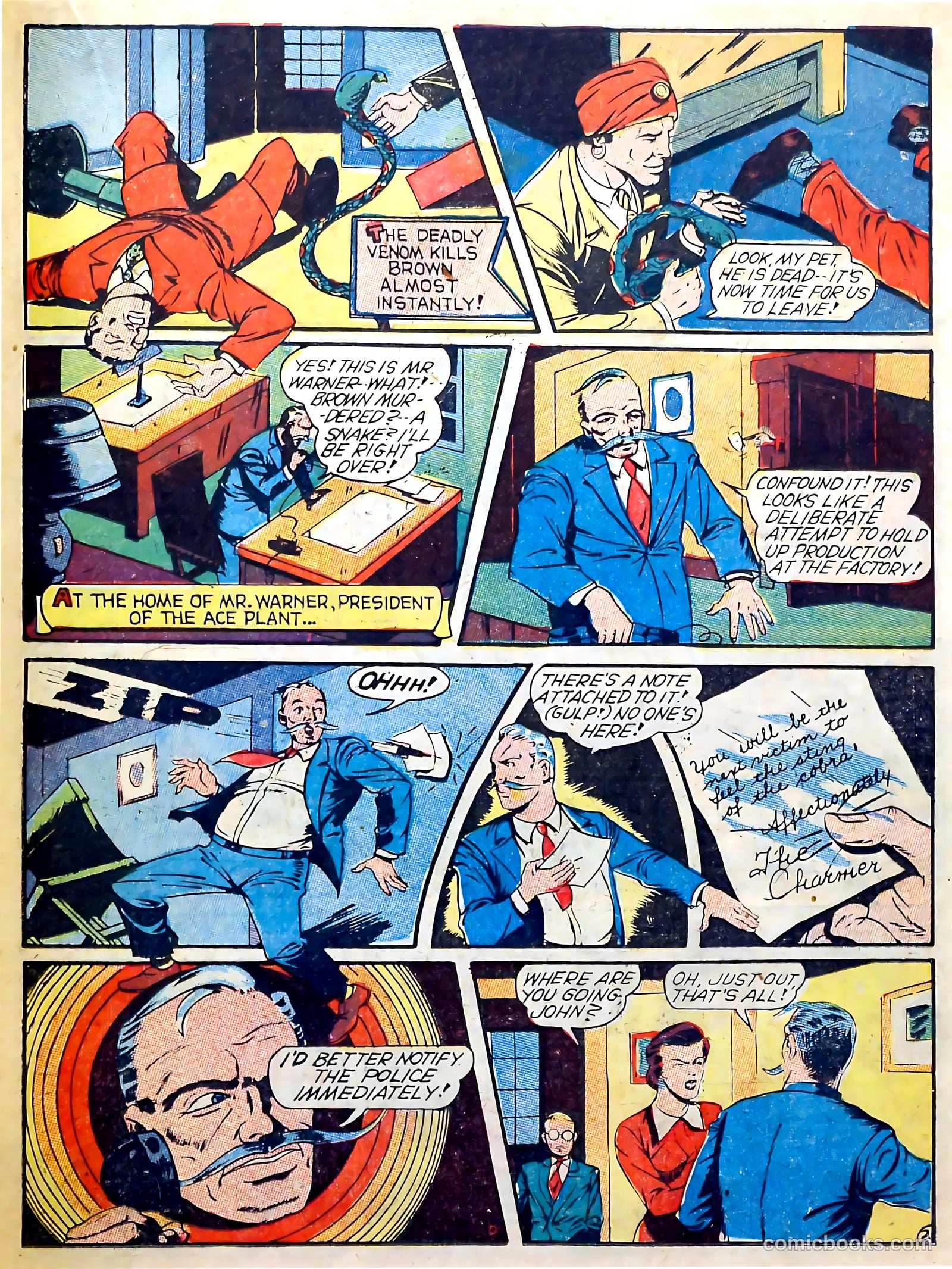 Captain Triumph Comics #7 (1948) — page 41 of 68