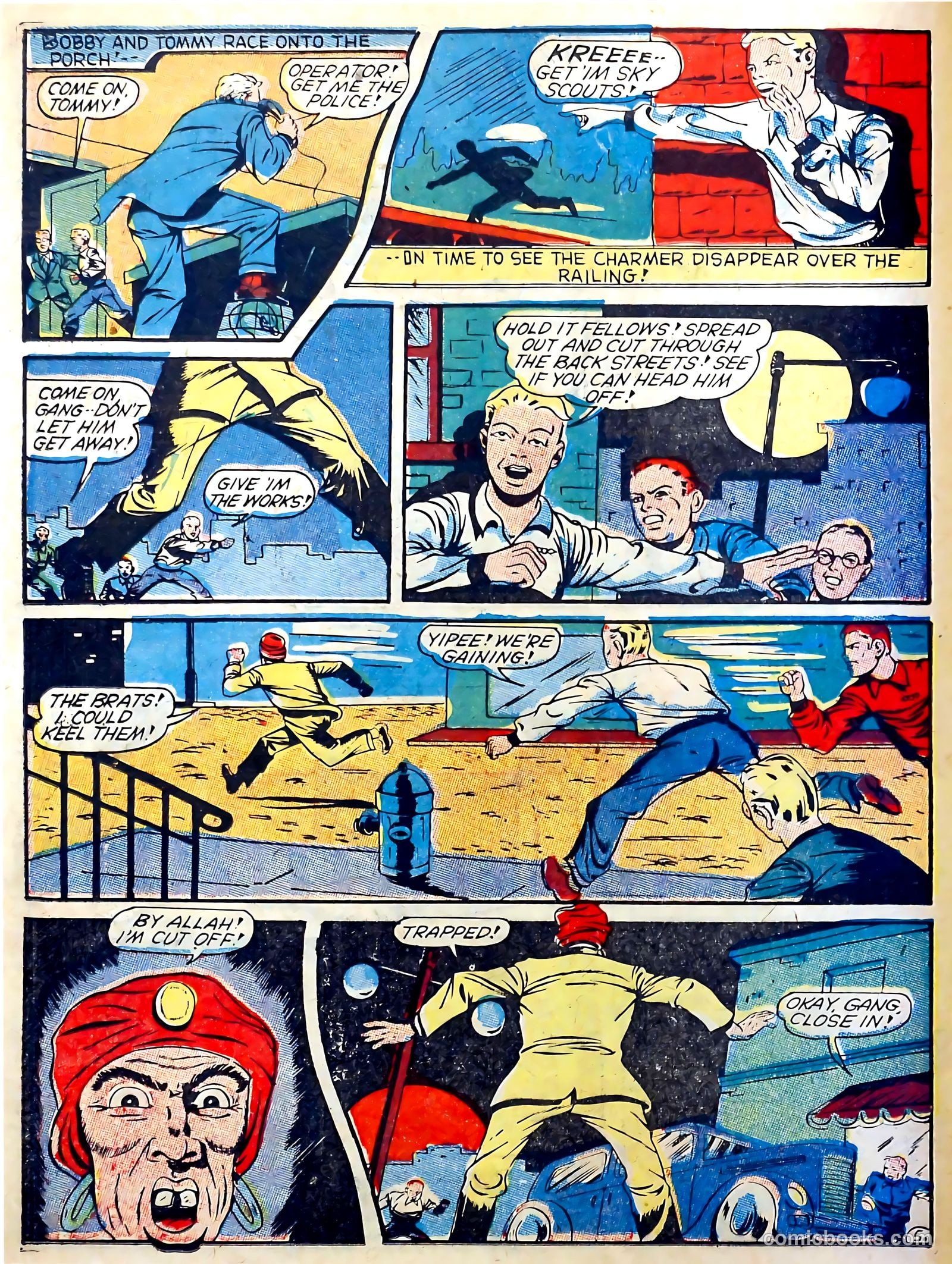 Captain Triumph Comics #7 (1948) — page 44 of 68