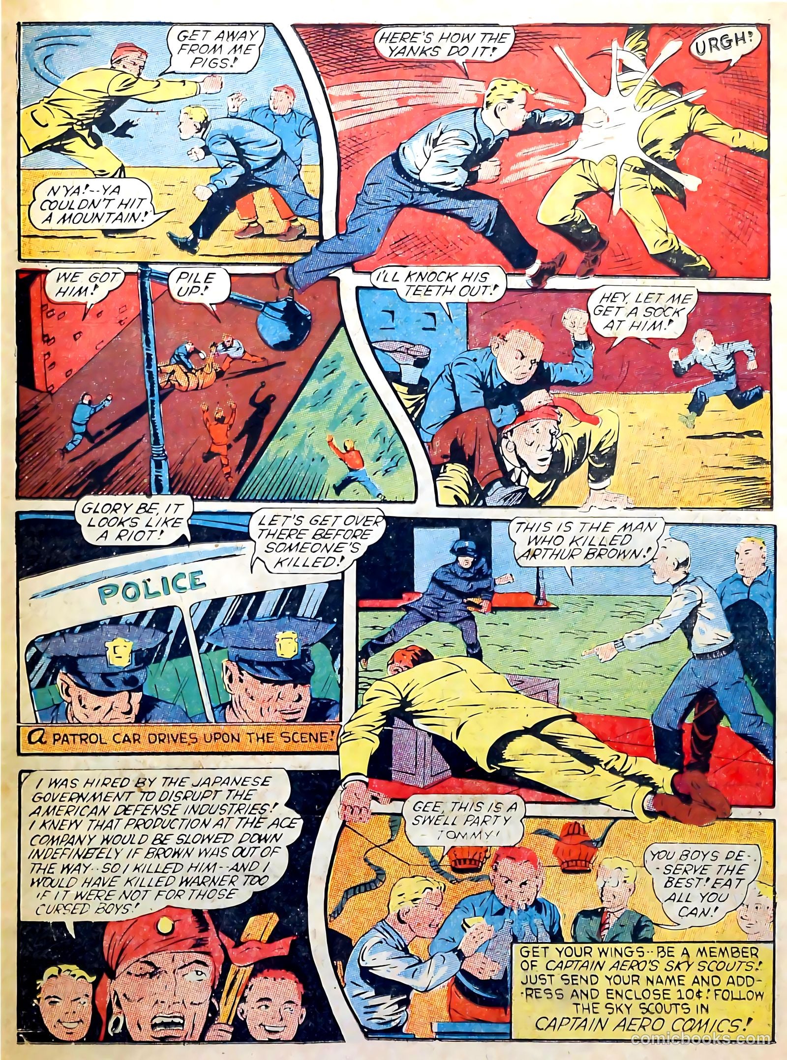 Captain Triumph Comics #7 (1948) — page 45 of 68