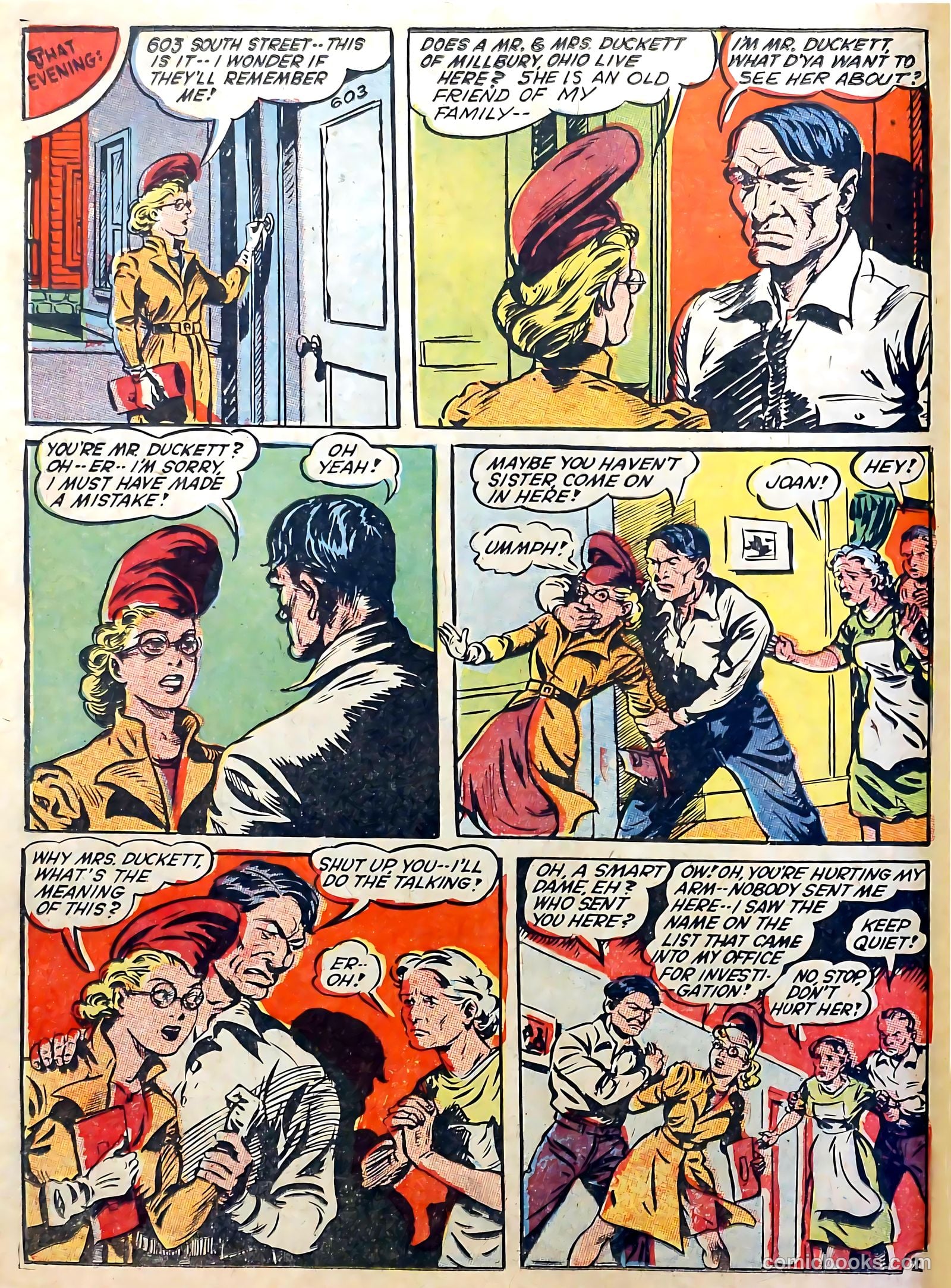 Captain Triumph Comics #7 (1948) — page 48 of 68