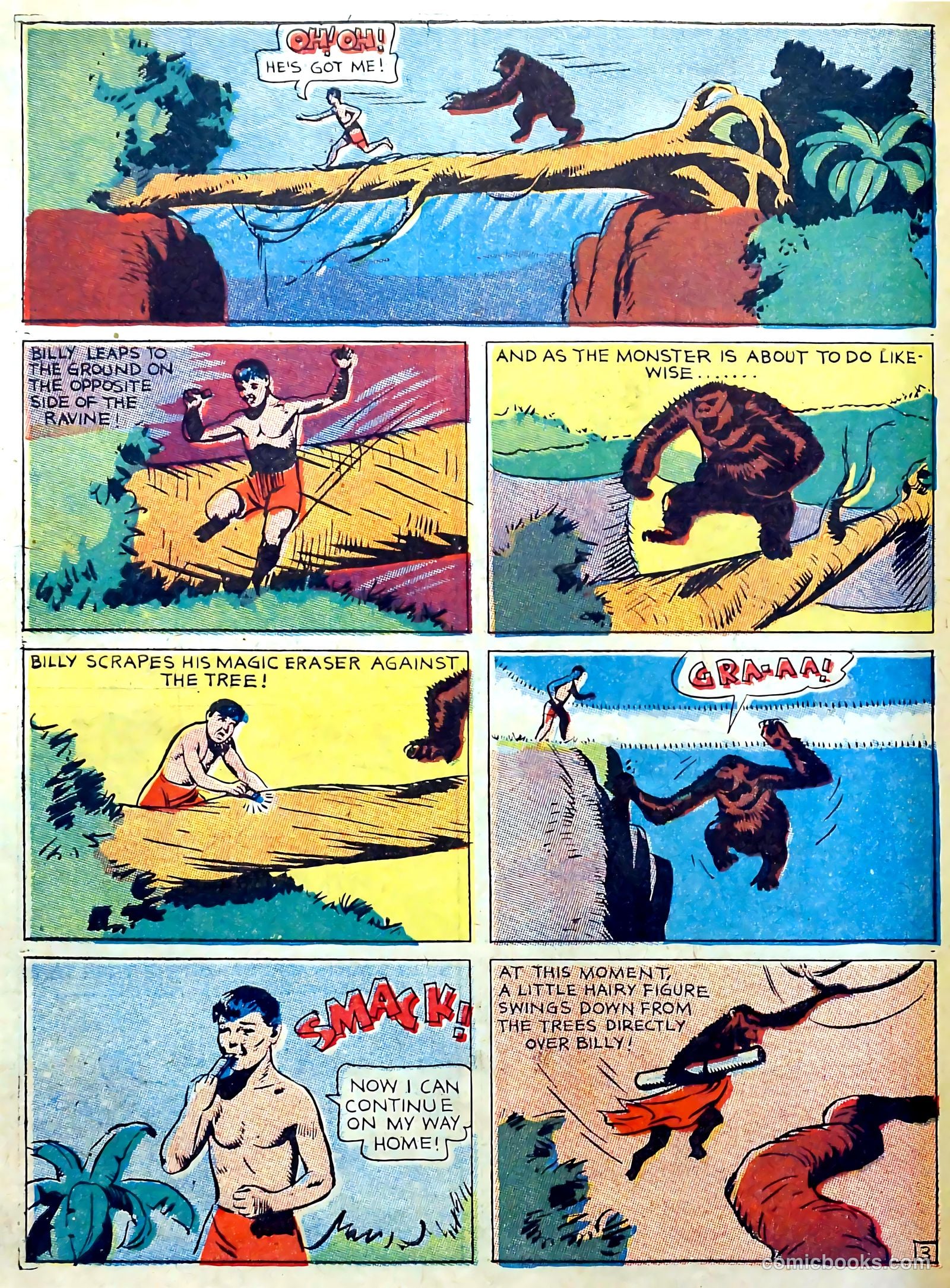Captain Triumph Comics #7 (1948) — page 54 of 68