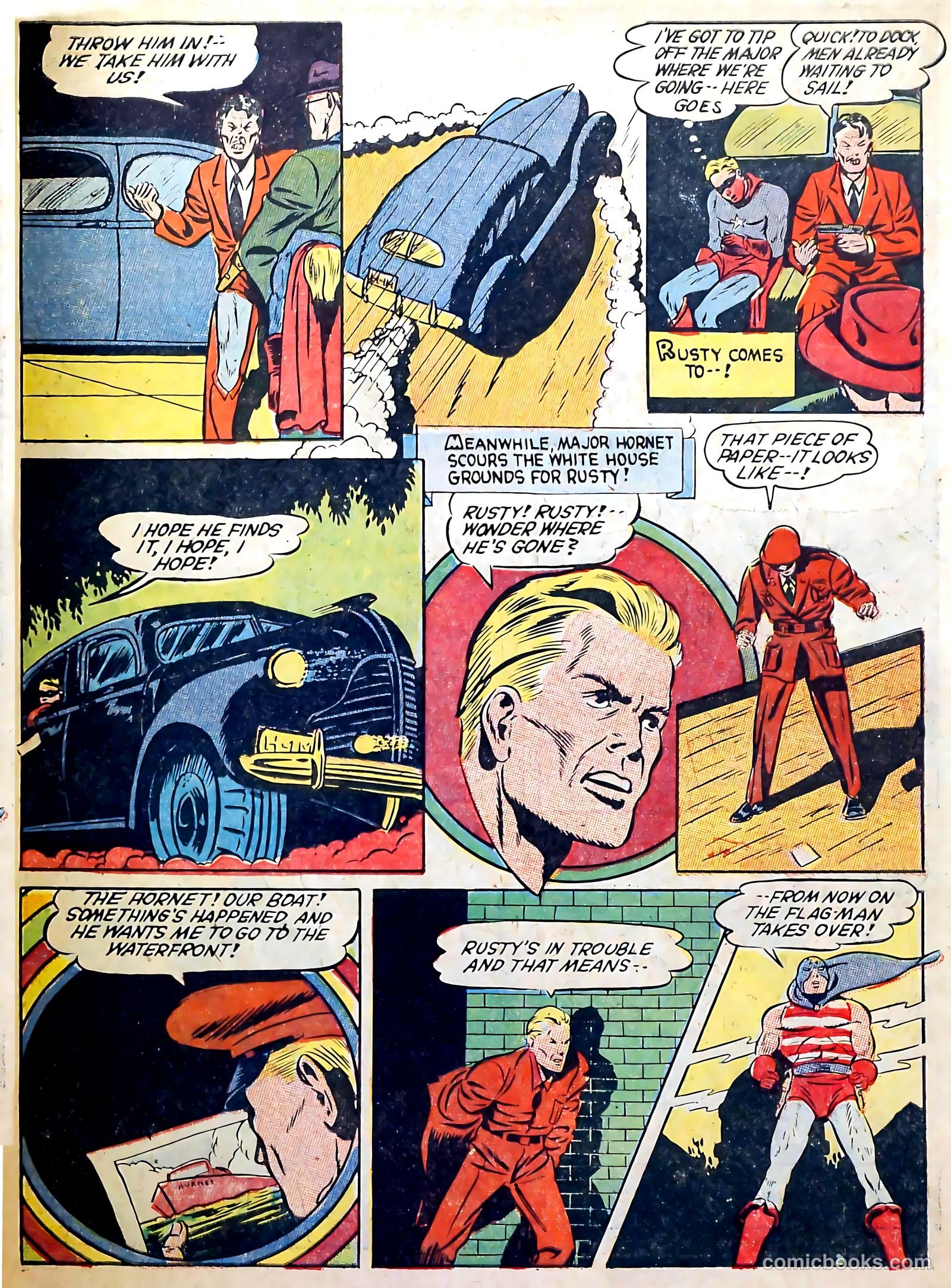 Captain Triumph Comics #7 (1948) — page 61 of 68