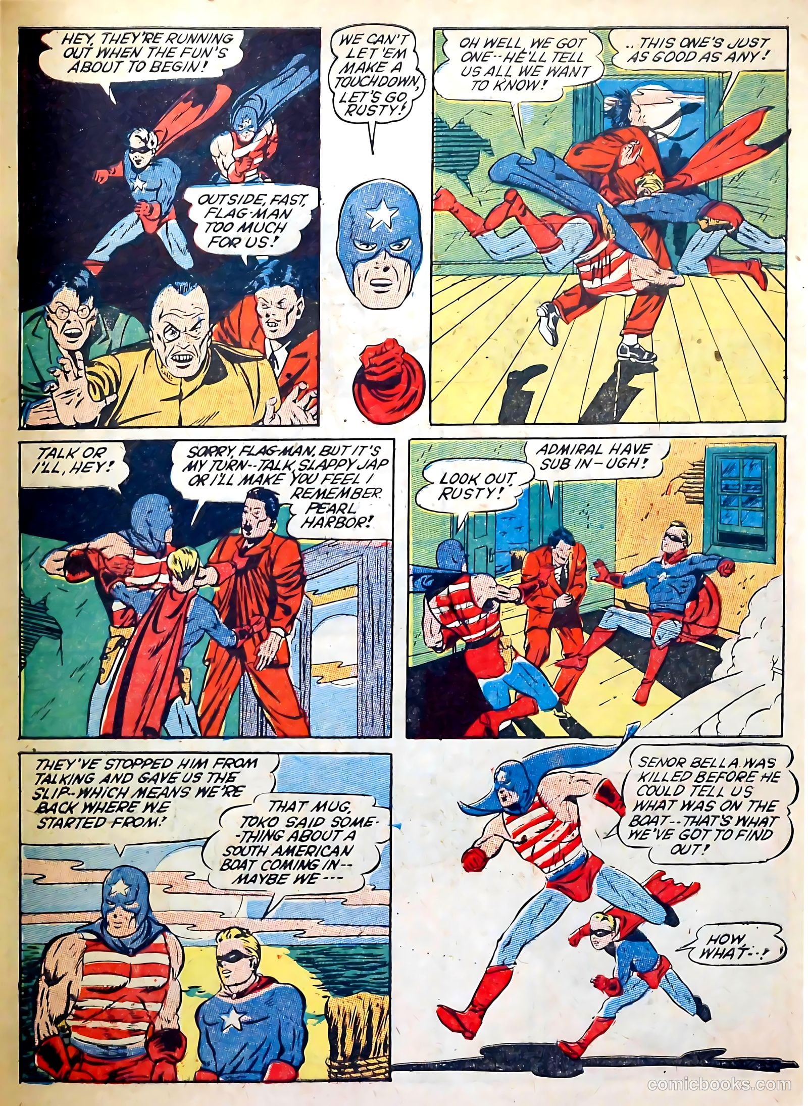 Captain Triumph Comics #7 (1948) — page 63 of 68