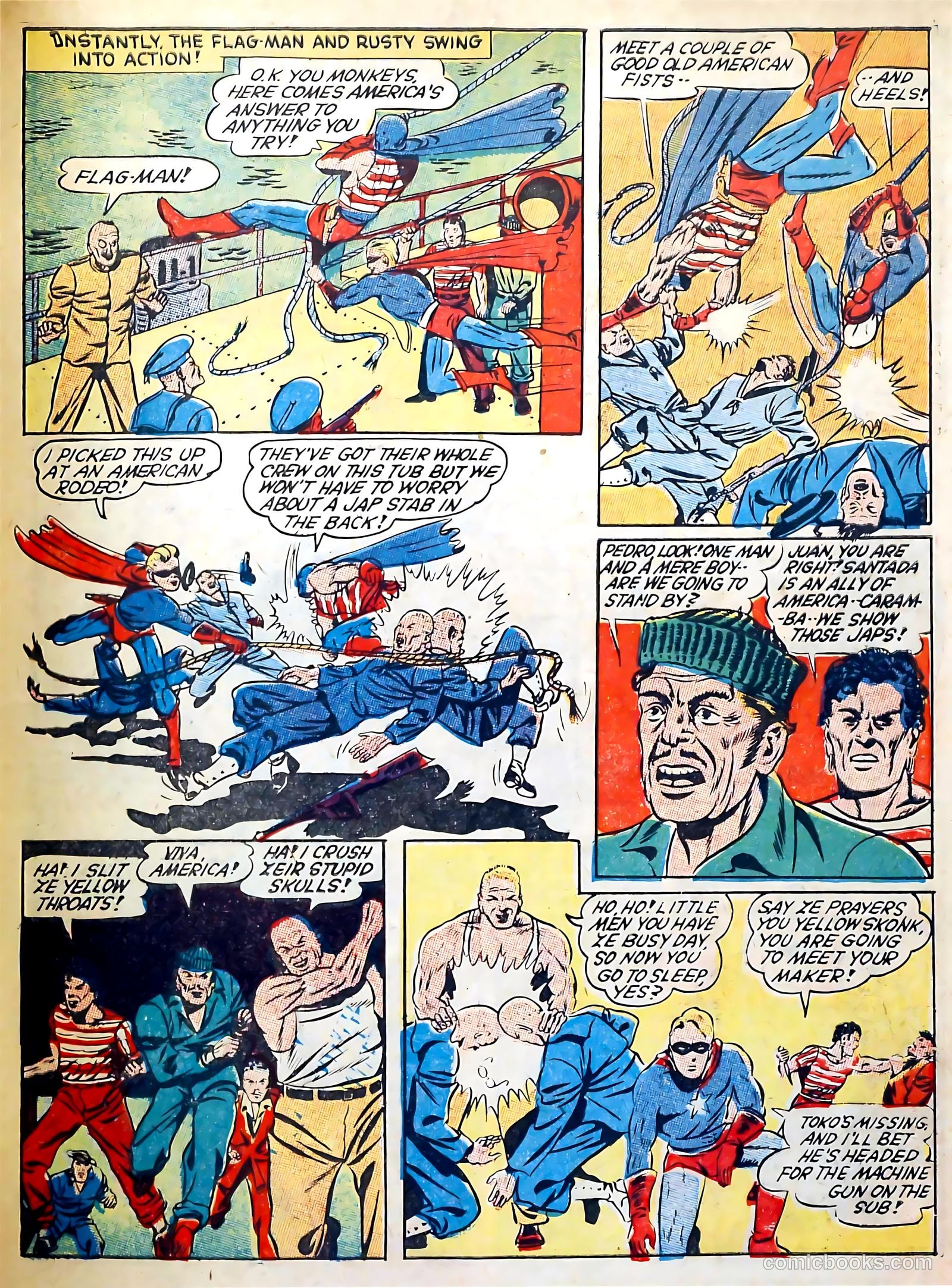 Captain Triumph Comics #7 (1948) — page 65 of 68
