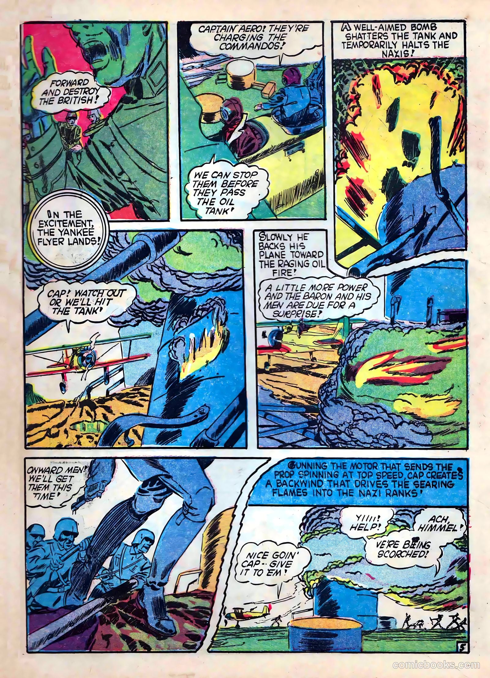 Captain Triumph Comics #9 (1948) — page 7 of 69