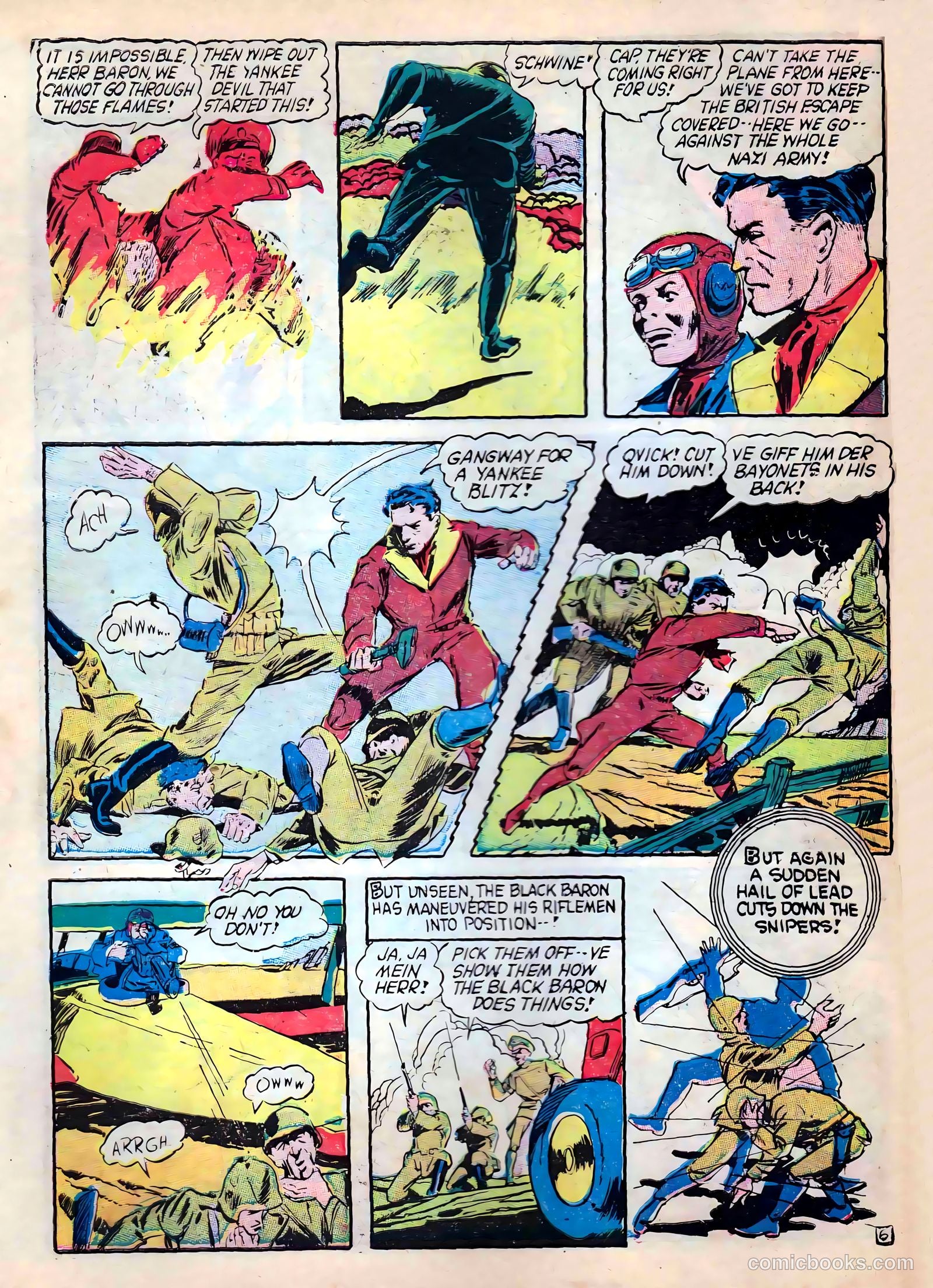 Captain Triumph Comics #9 (1948) — page 8 of 69