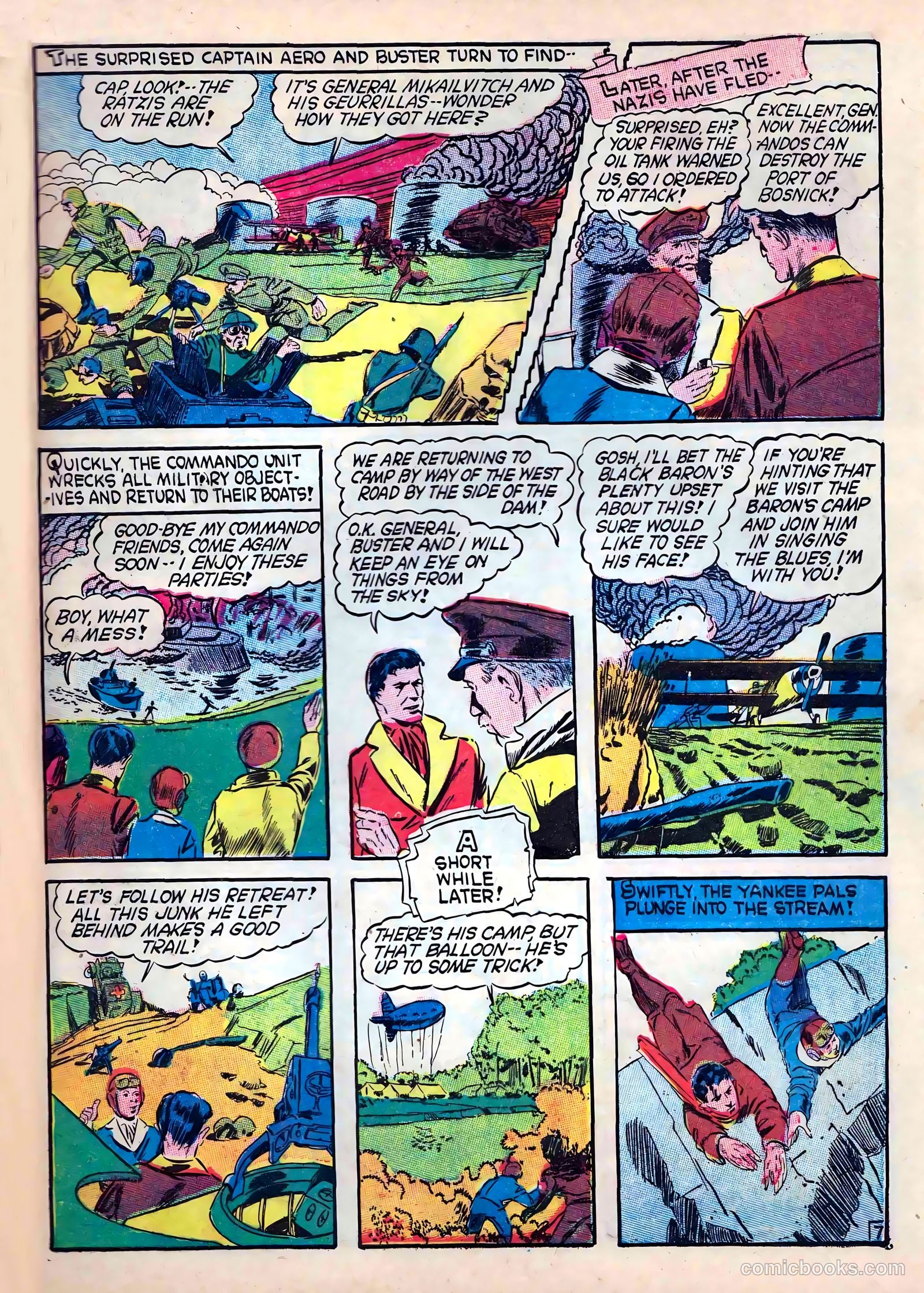 Captain Triumph Comics #9 (1948) — page 9 of 69
