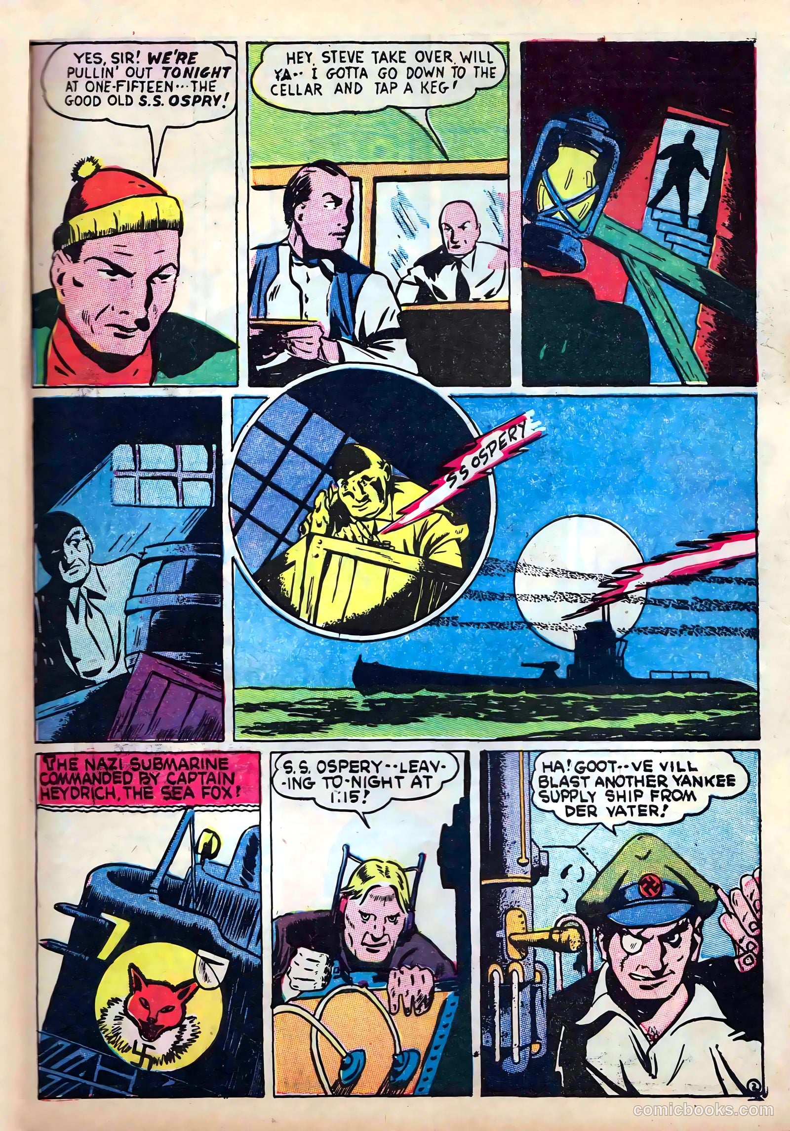 Captain Triumph Comics #9 (1948) — page 15 of 69