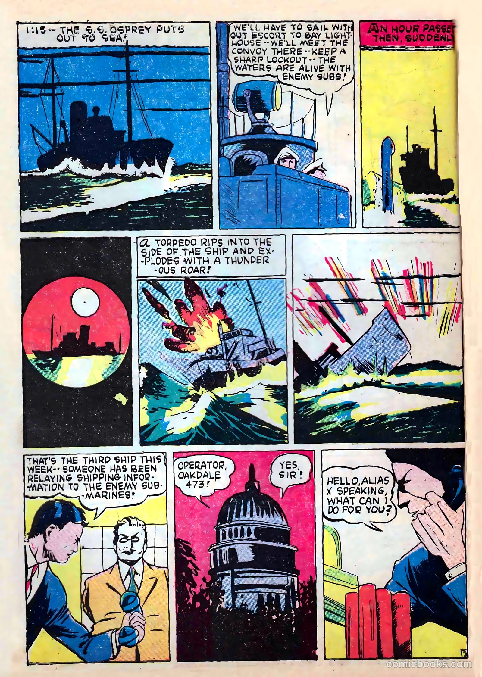 Captain Triumph Comics #9 (1948) — page 16 of 69