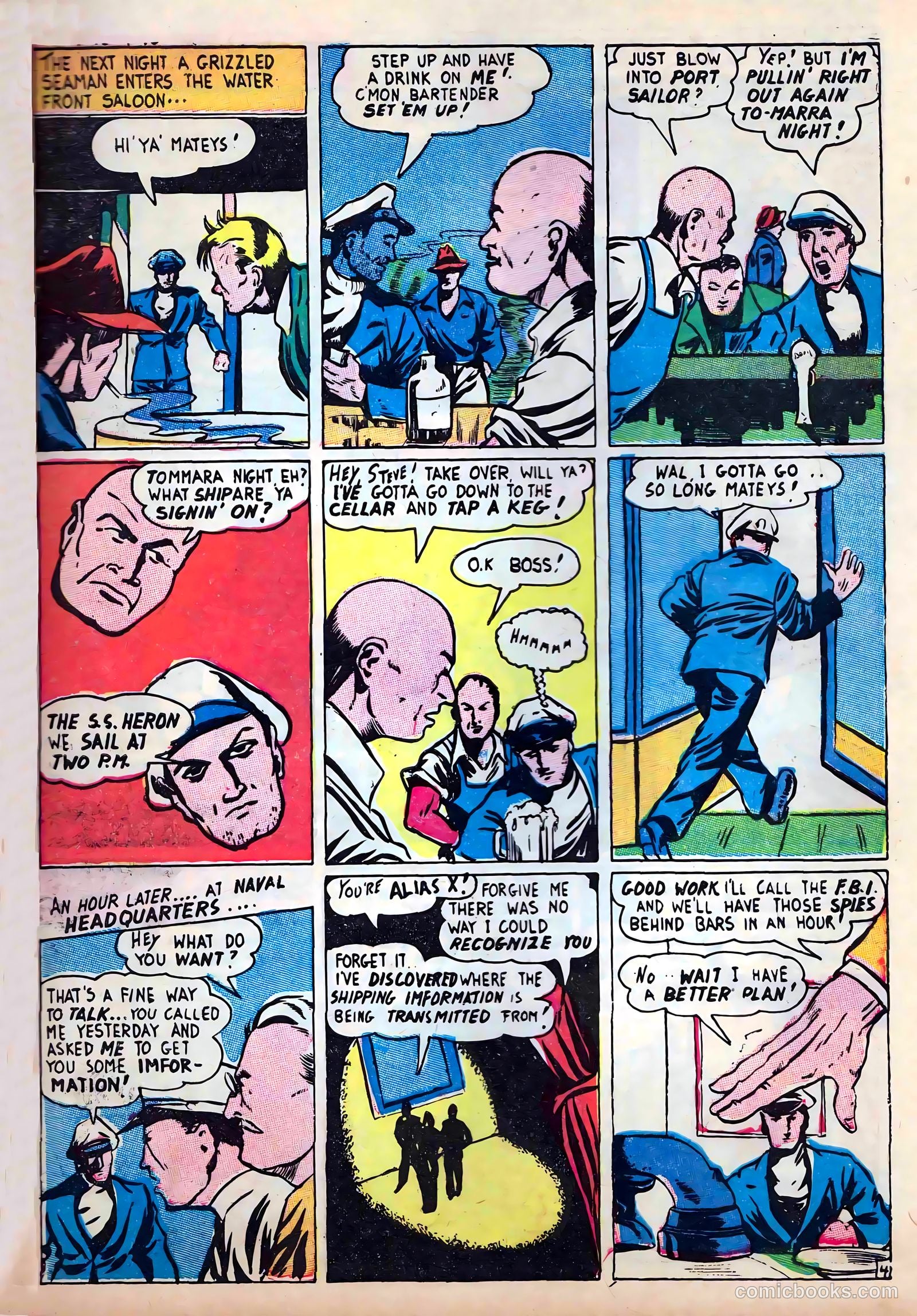 Captain Triumph Comics #9 (1948) — page 17 of 69