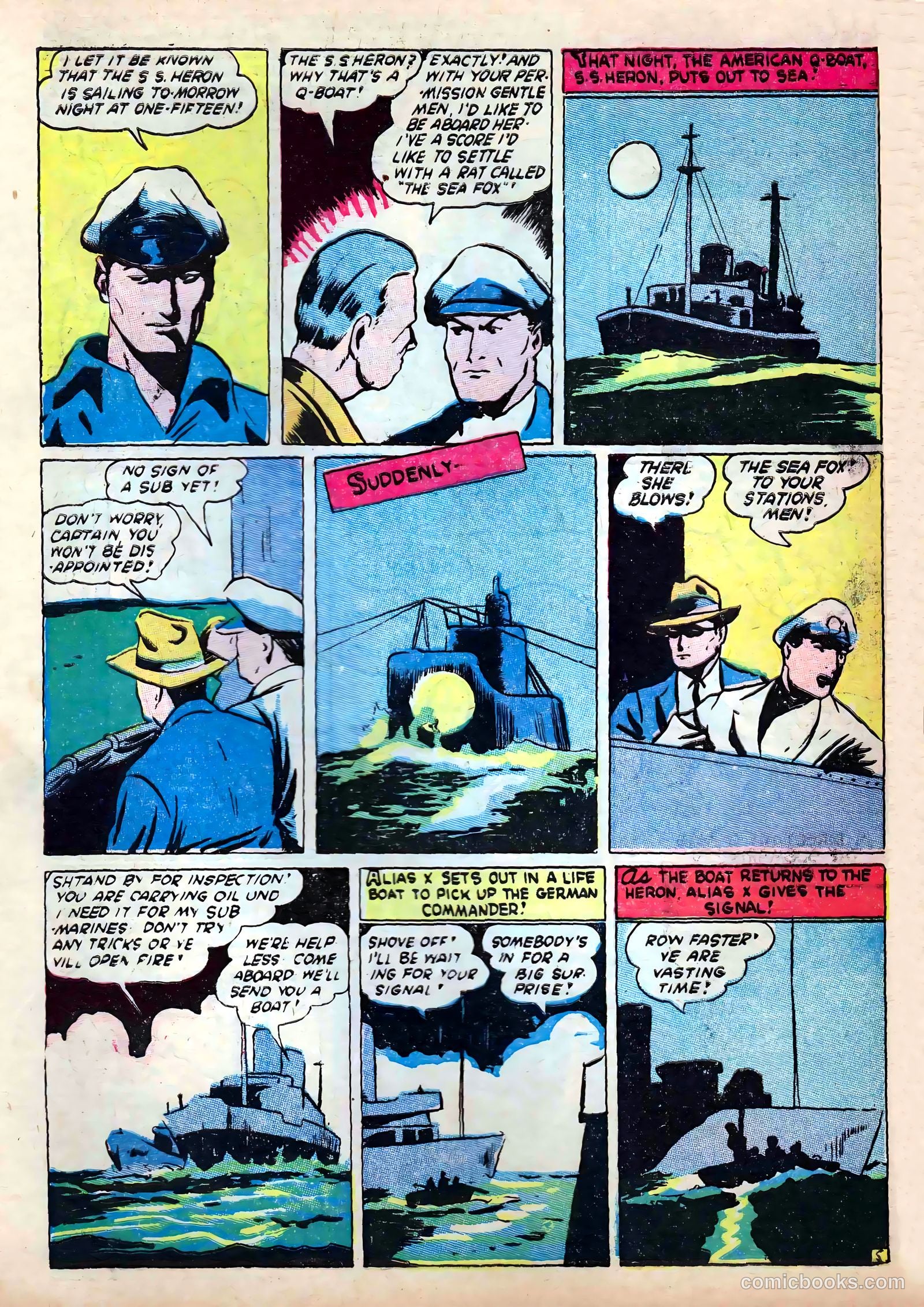 Captain Triumph Comics #9 (1948) — page 18 of 69