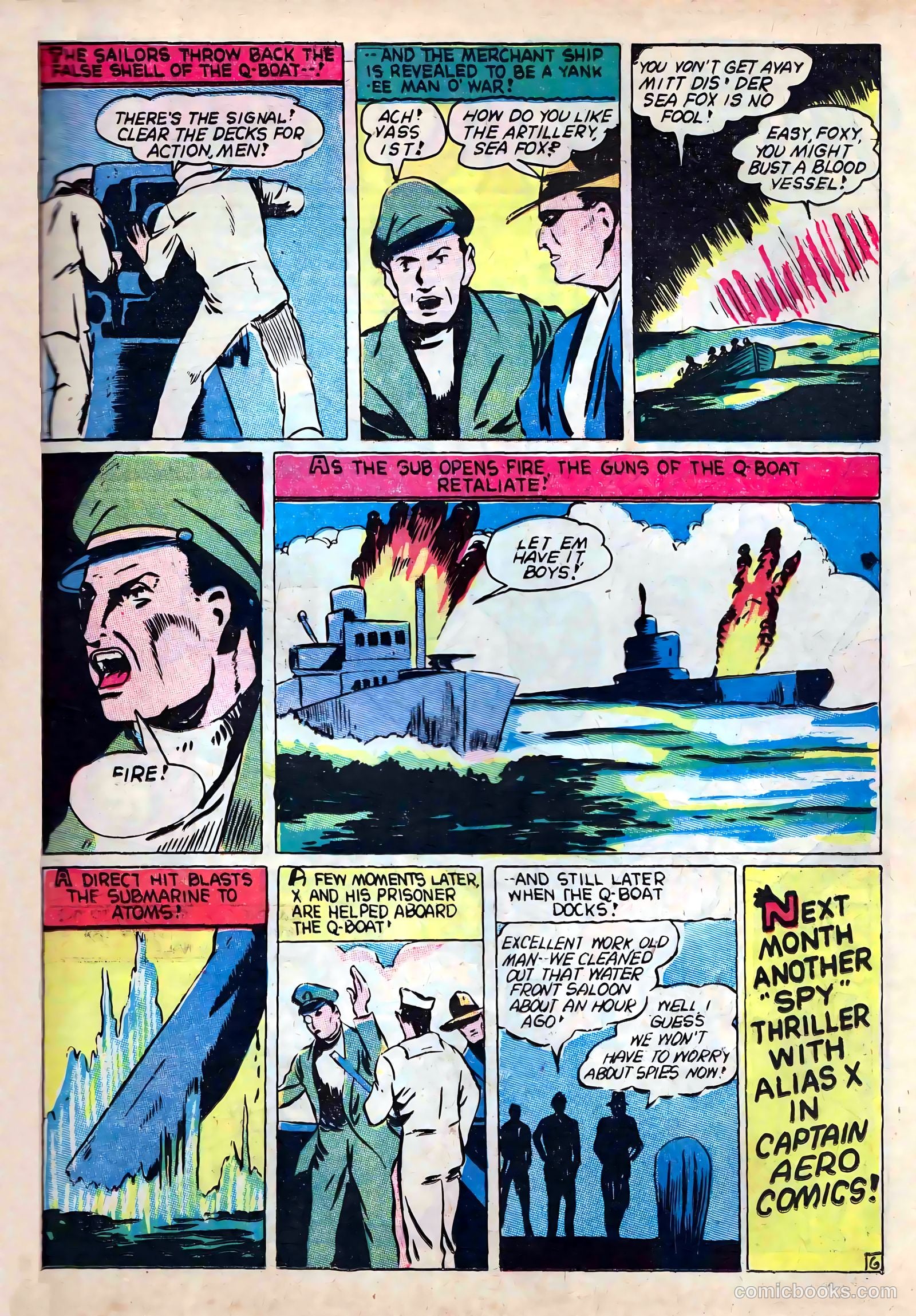 Captain Triumph Comics #9 (1948) — page 19 of 69