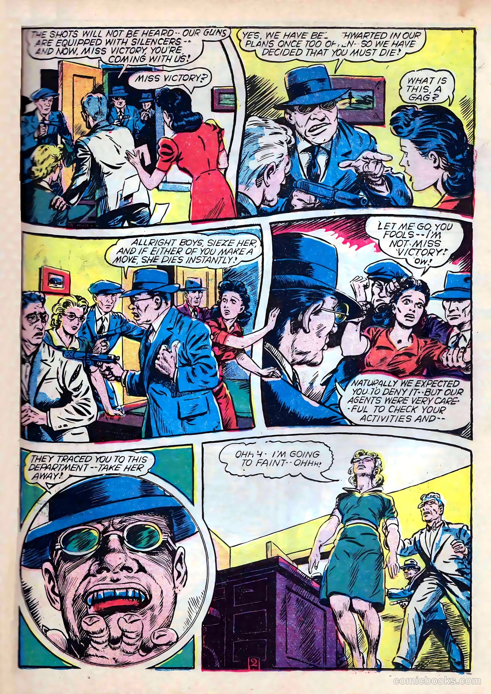 Captain Triumph Comics #9 (1948) — page 21 of 69