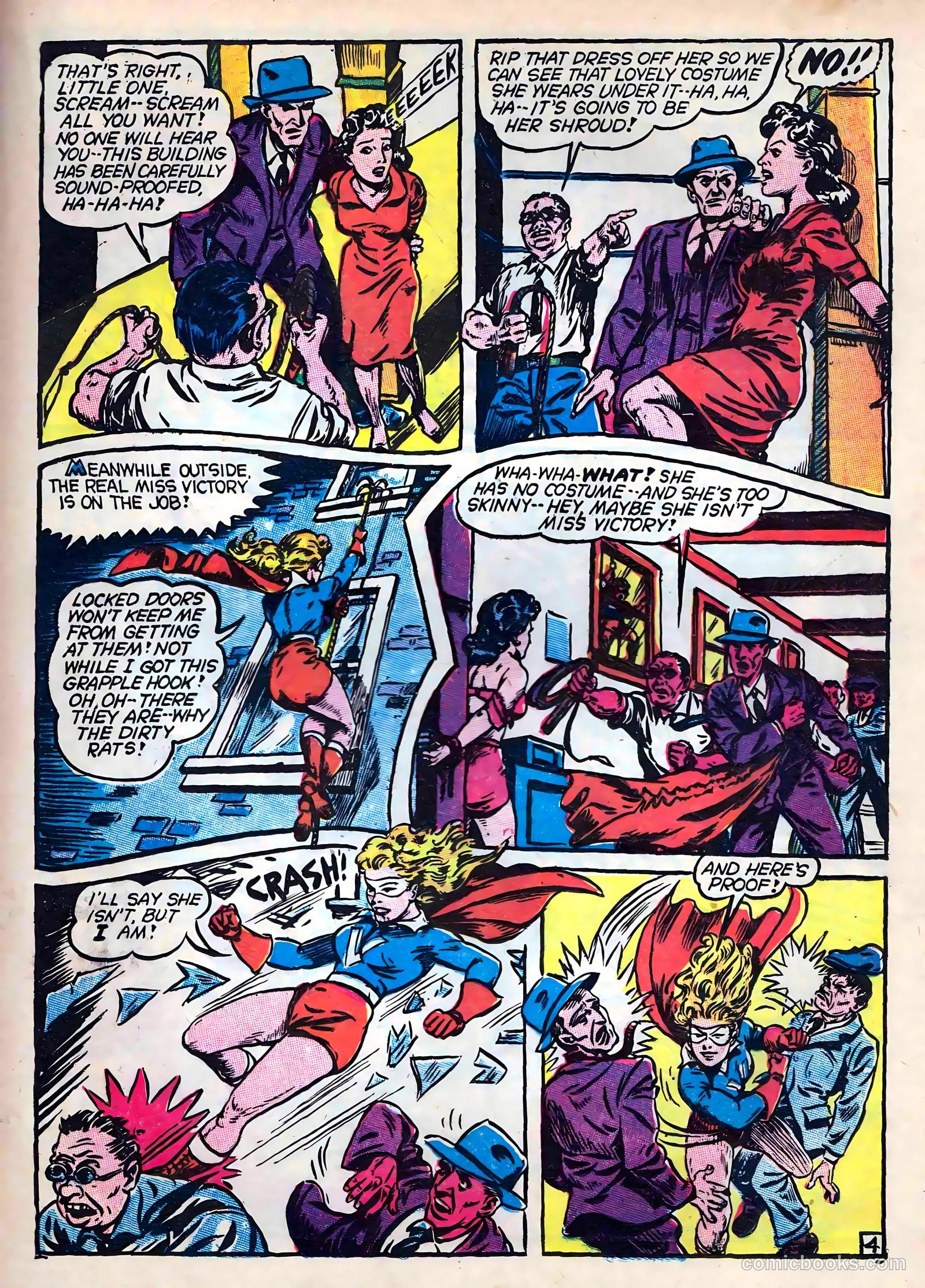 Captain Triumph Comics #9 (1948) — page 23 of 69