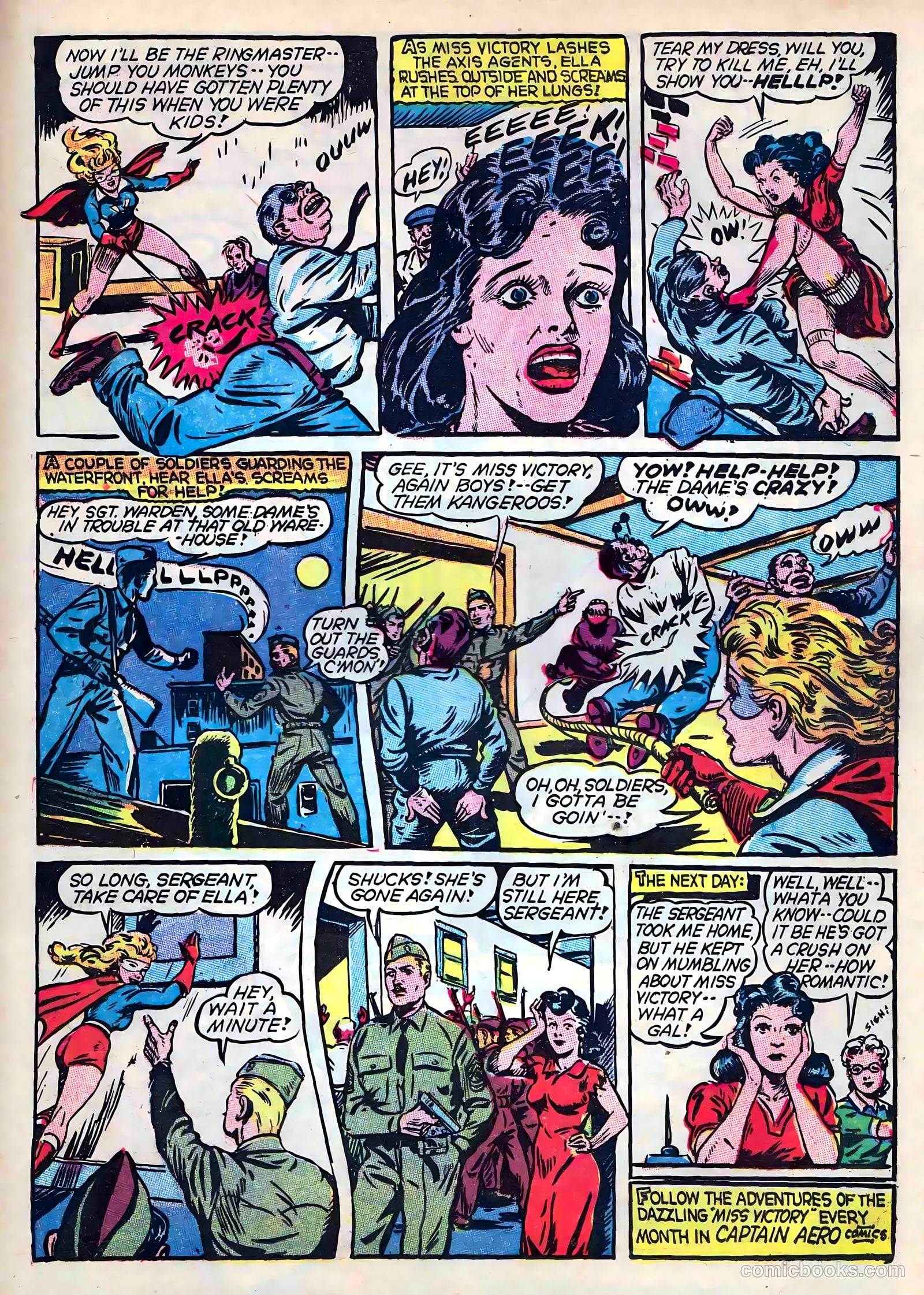 Captain Triumph Comics #9 (1948) — page 25 of 69
