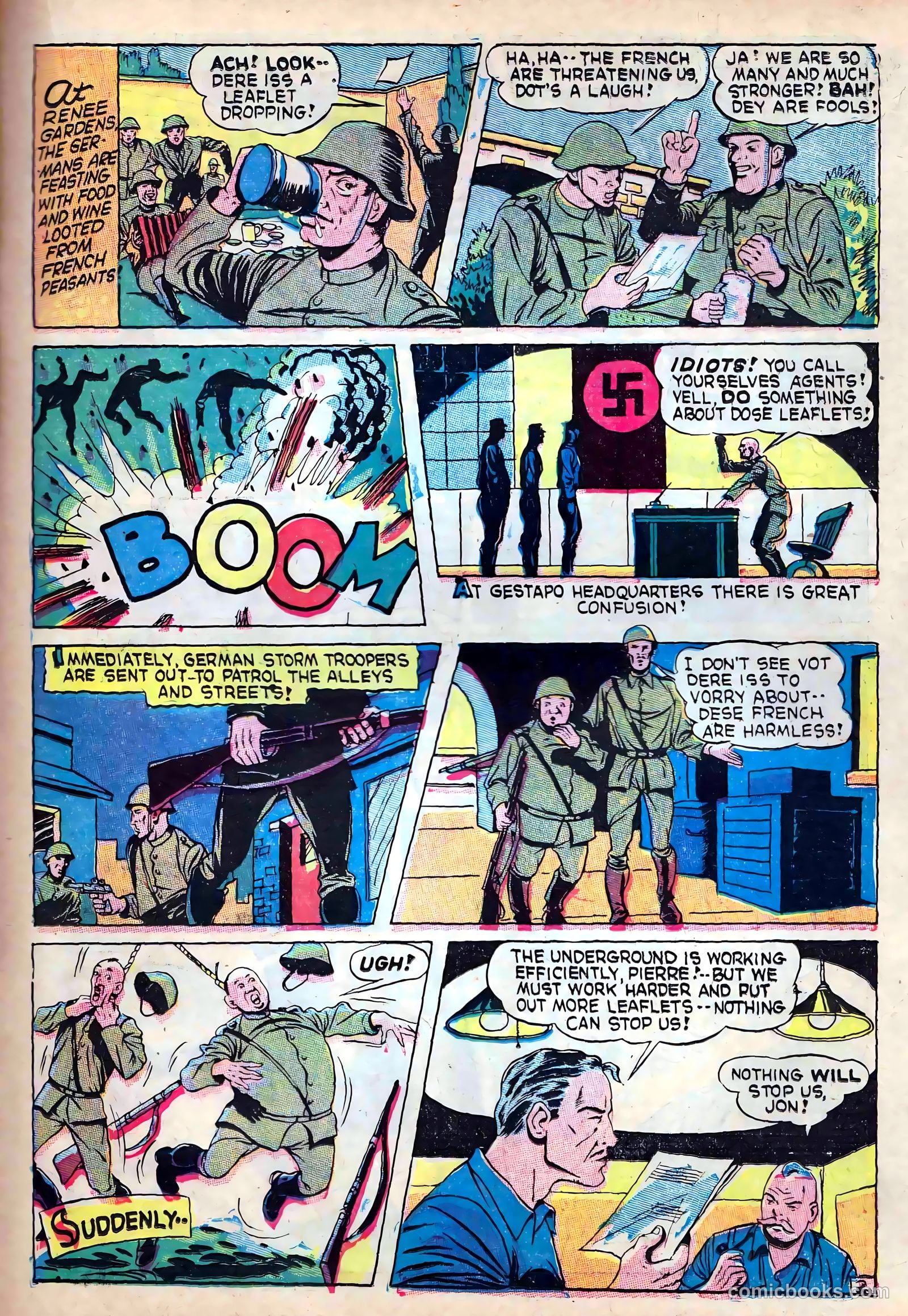 Captain Triumph Comics #9 (1948) — page 27 of 69