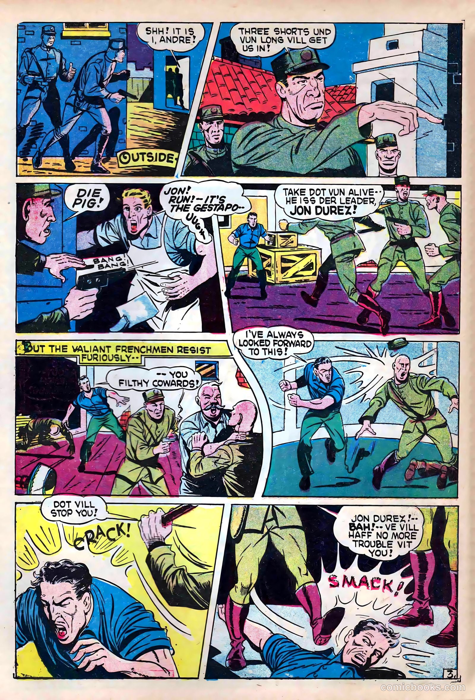 Captain Triumph Comics #9 (1948) — page 28 of 69
