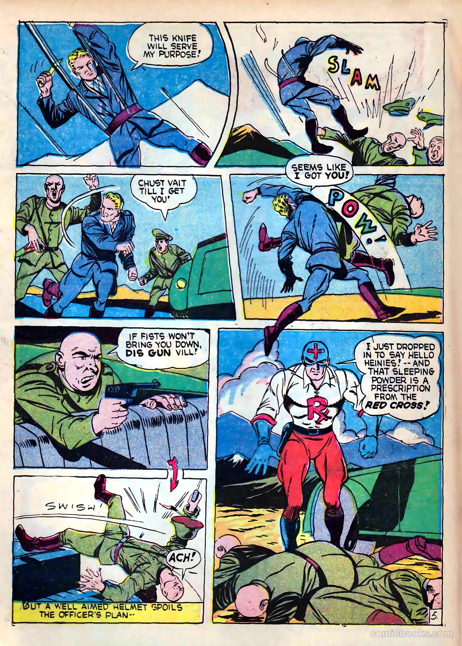 Captain Triumph Comics #9 (1948) — page 30 of 69