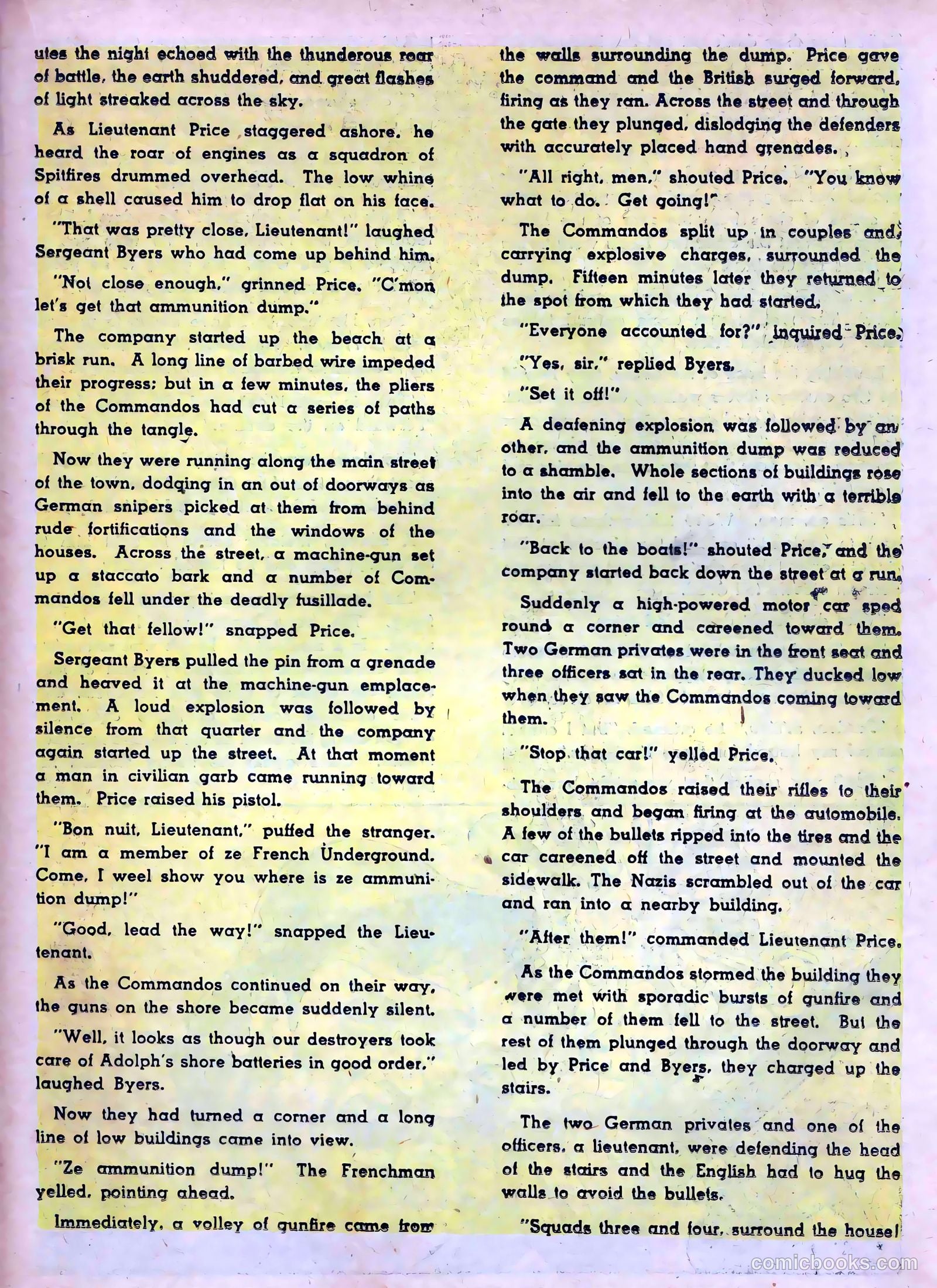 Captain Triumph Comics #9 (1948) — page 35 of 69