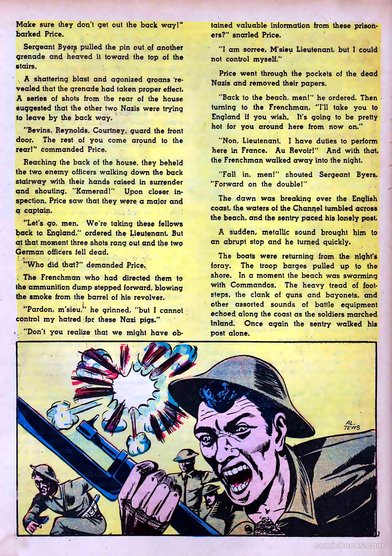 Captain Triumph Comics #9 (1948) — page 36 of 69