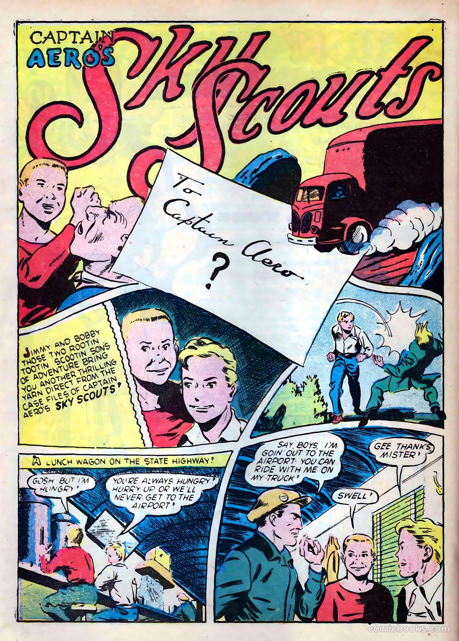 Captain Triumph Comics #9 (1948) — page 38 of 69