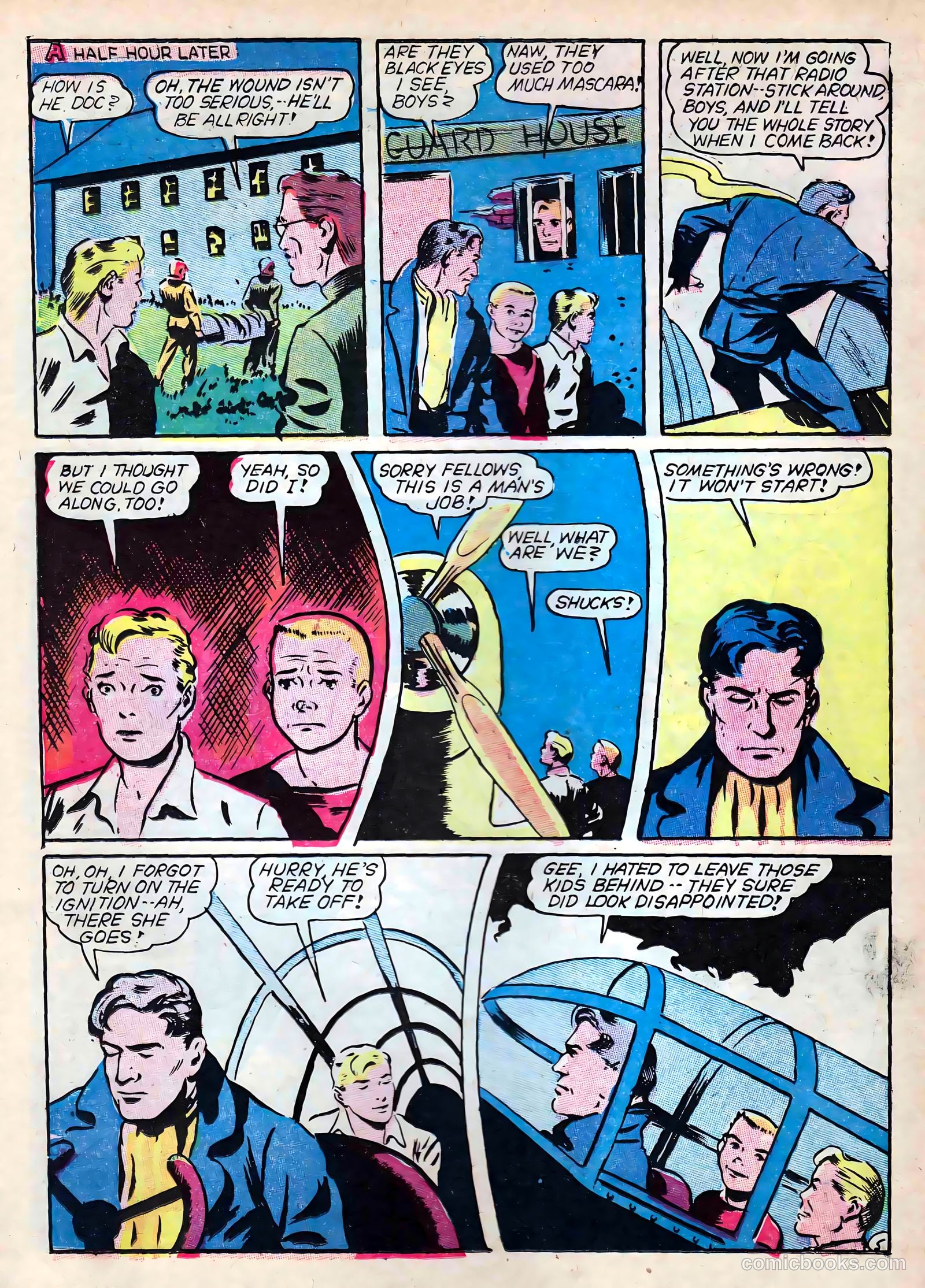 Captain Triumph Comics #9 (1948) — page 42 of 69