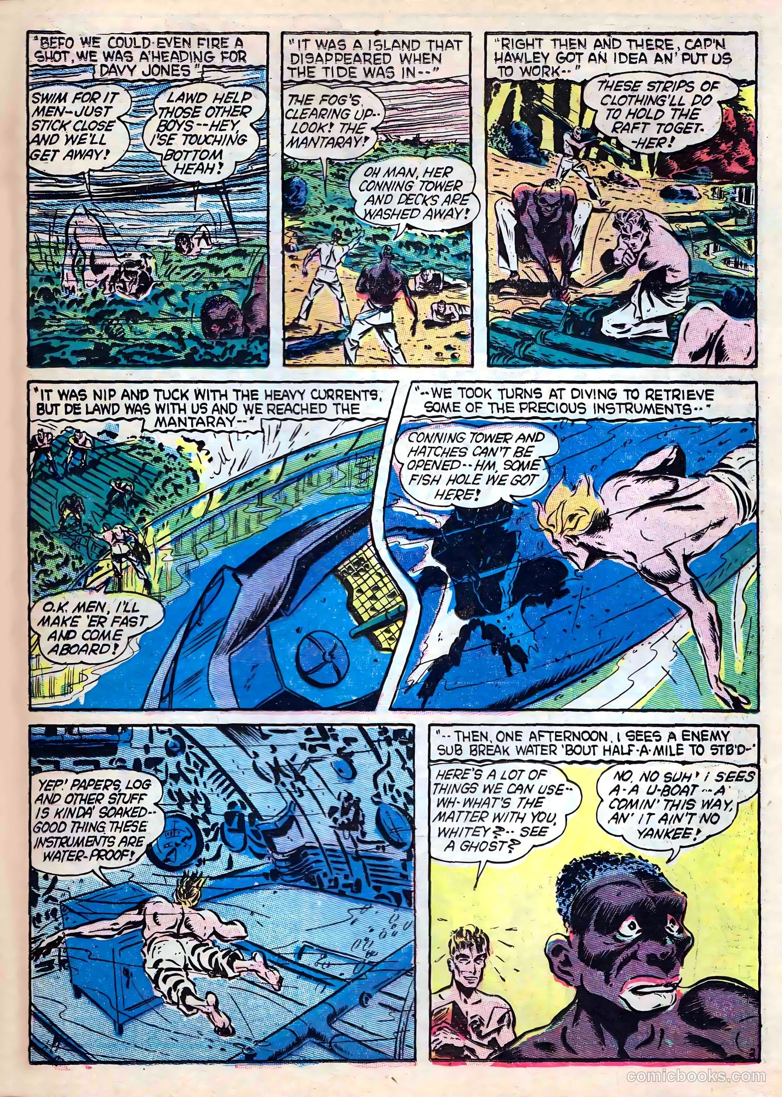 Captain Triumph Comics #9 (1948) — page 45 of 69